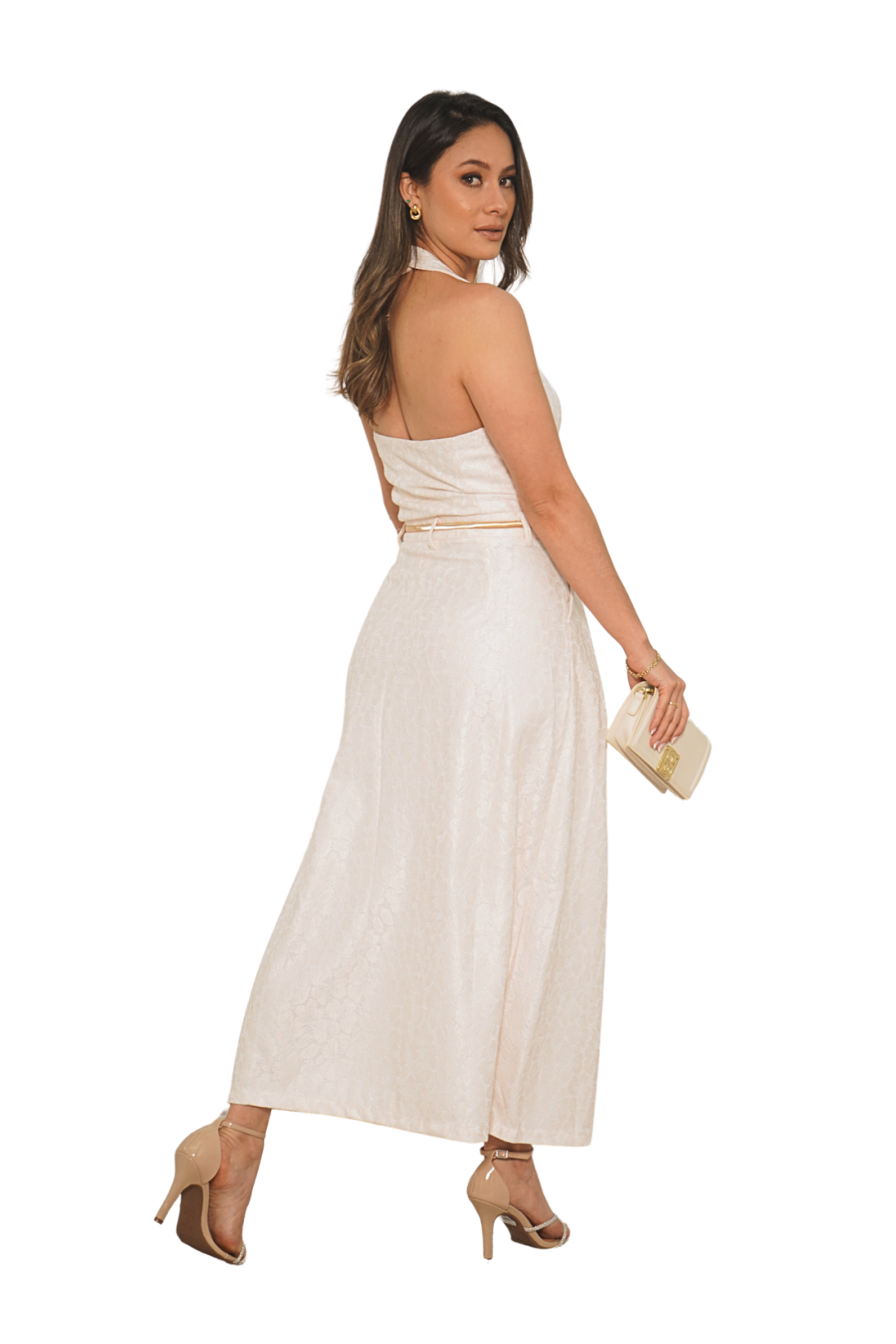 VESTIDO DENNISE CREMA