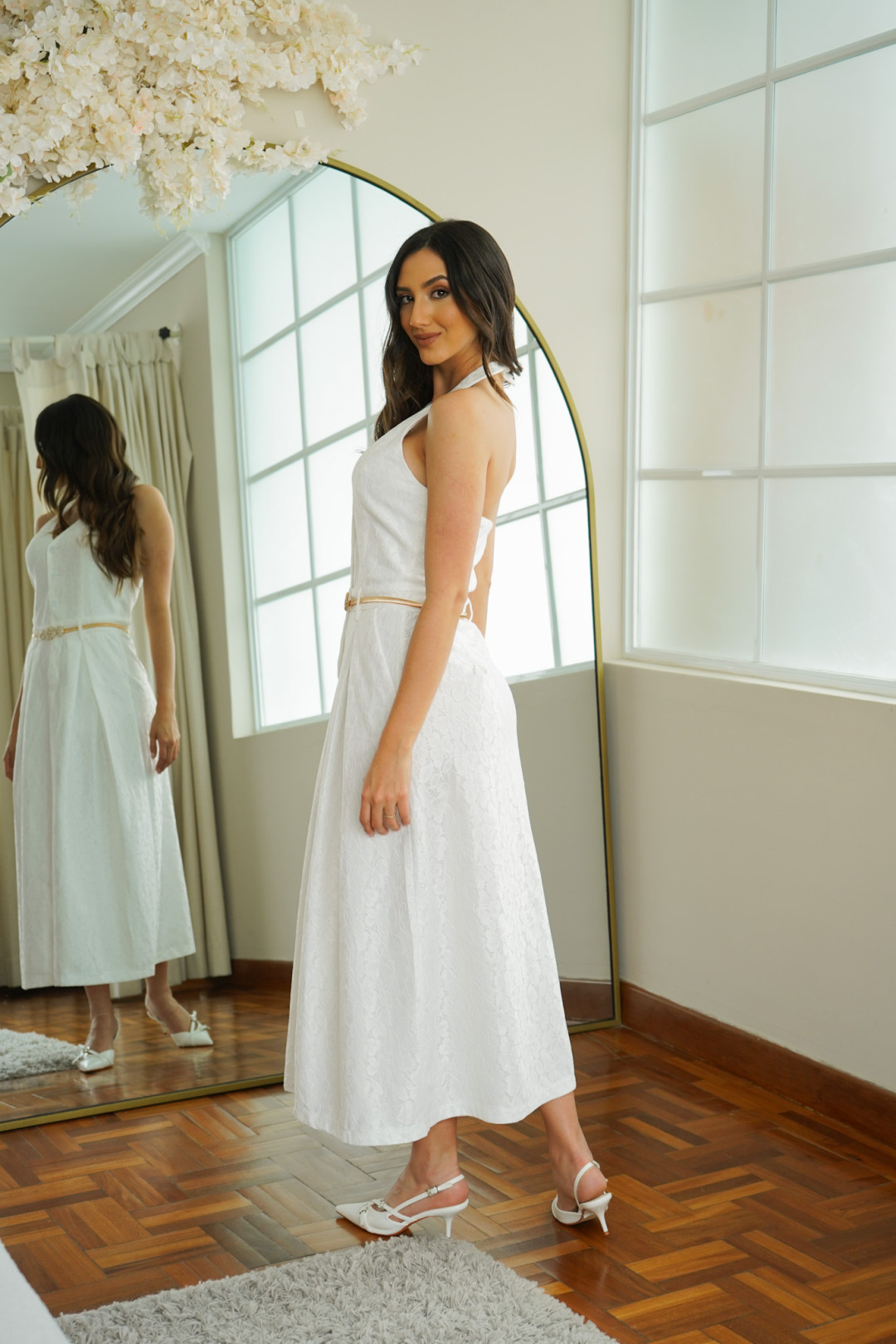 VESTIDO DENNISE BLANCO