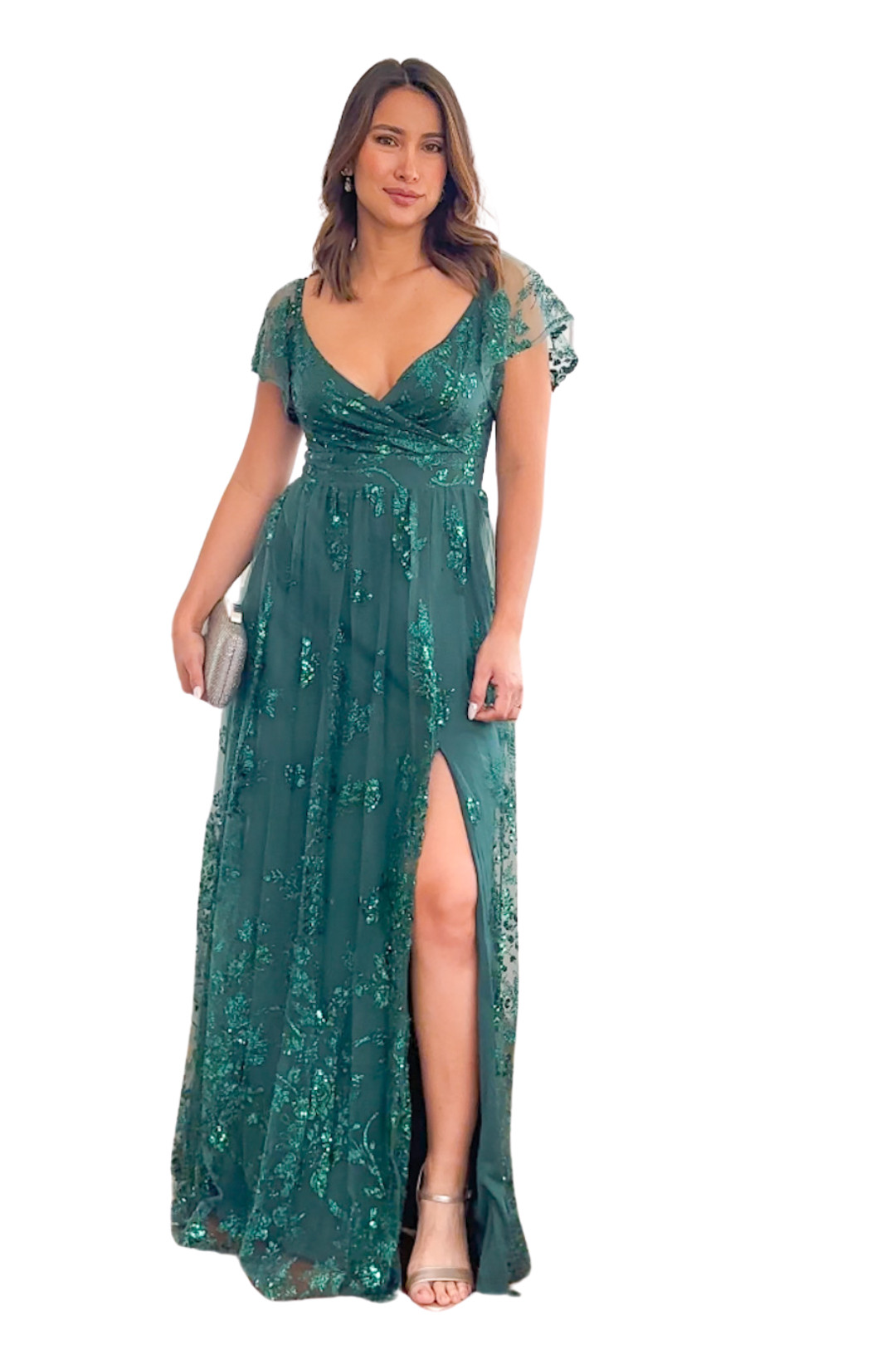 VESTIDO MARIA SUSANA VERDE VESTIDO MARIA SUSANA VERDE