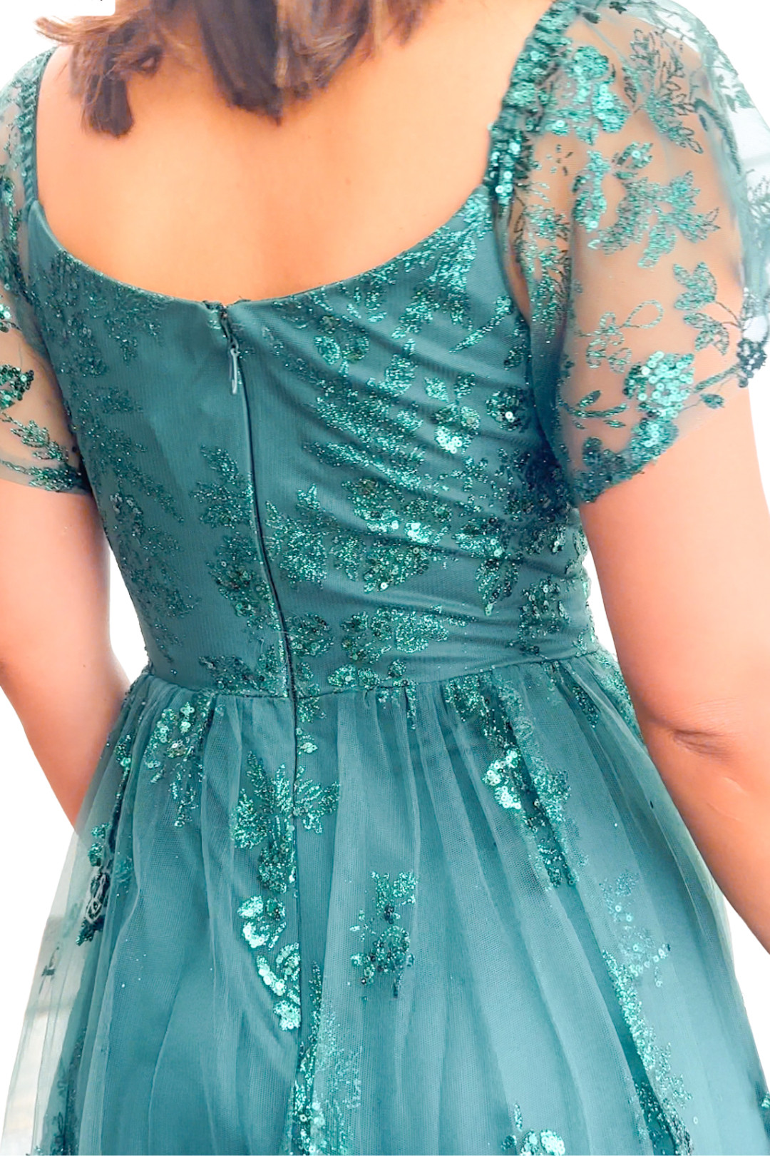VESTIDO MARIA SUSANA VERDE VESTIDO MARIA SUSANA VERDE