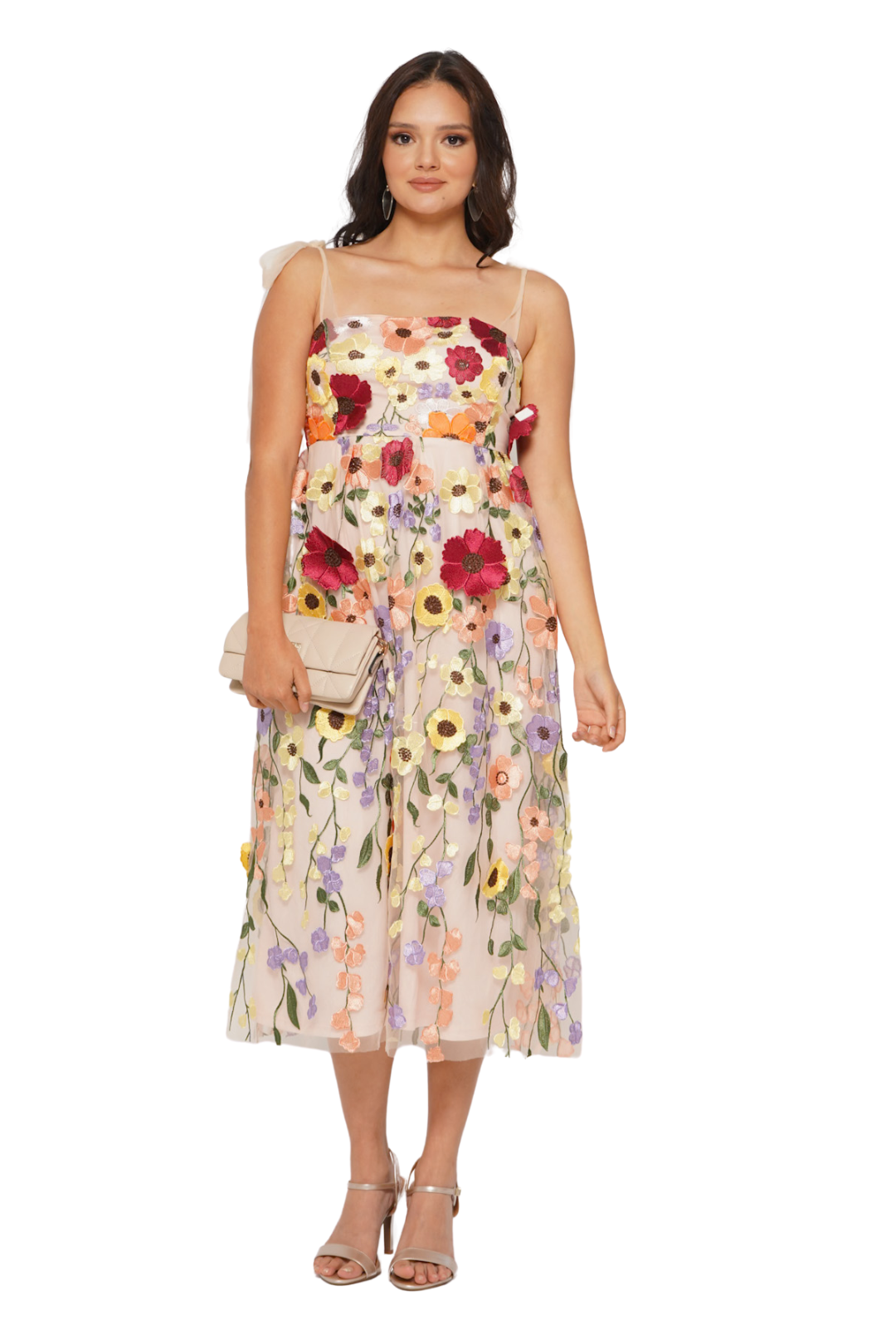 VESTIDO ELIANA CORAL VESTIDO ELIANA CORAL