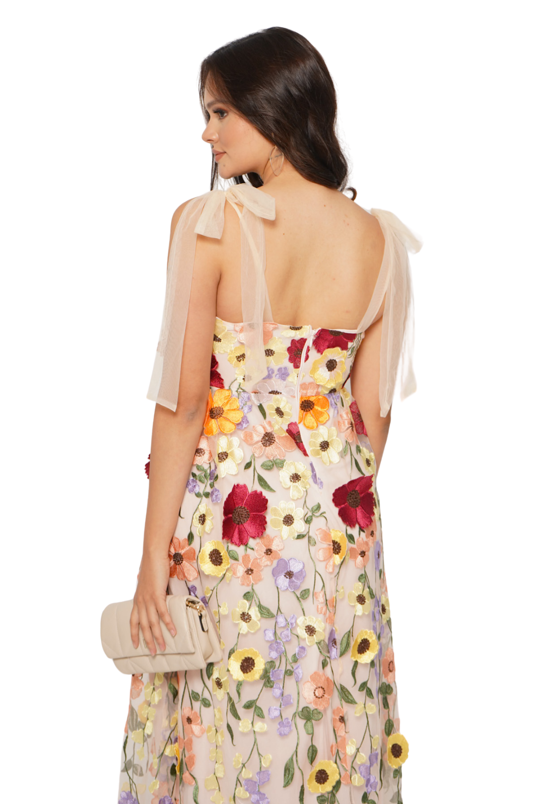 VESTIDO ELIANA CORAL VESTIDO ELIANA CORAL