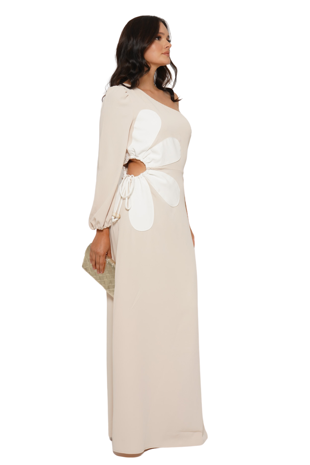 VESTIDO DIANA BEIGE VESTIDO DIANA BEIGE