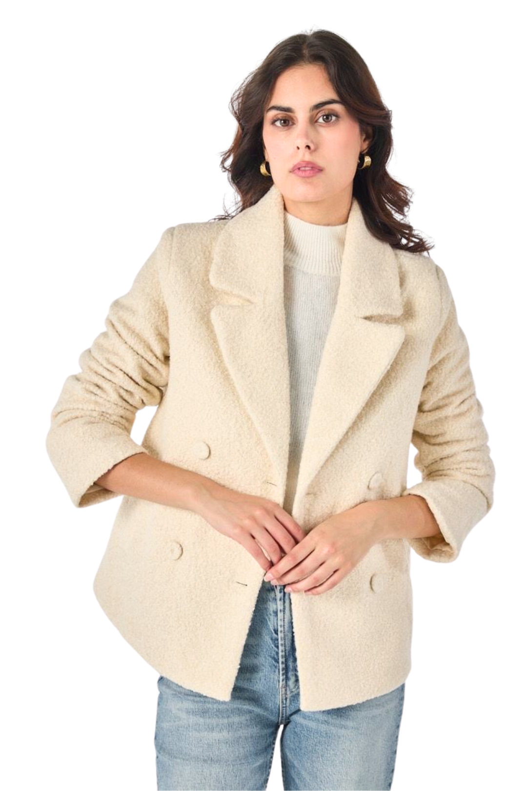 ABRIGO MELISSA CREMA