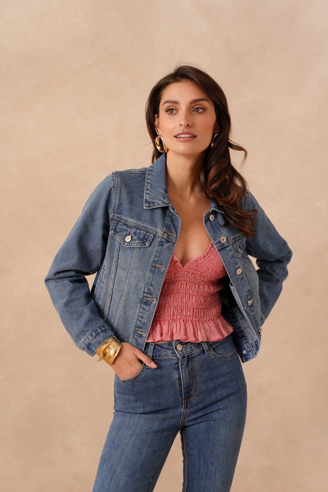 CHOMPA DENIM AZUL CHOMPA DENIM AZUL