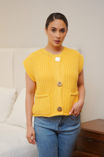 CHALECO ESTELA AMARILLO