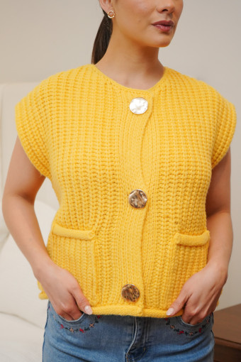 CHALECO ESTELA AMARILLO