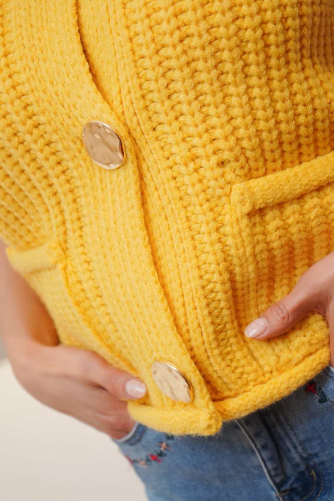 CHALECO ESTELA AMARILLO