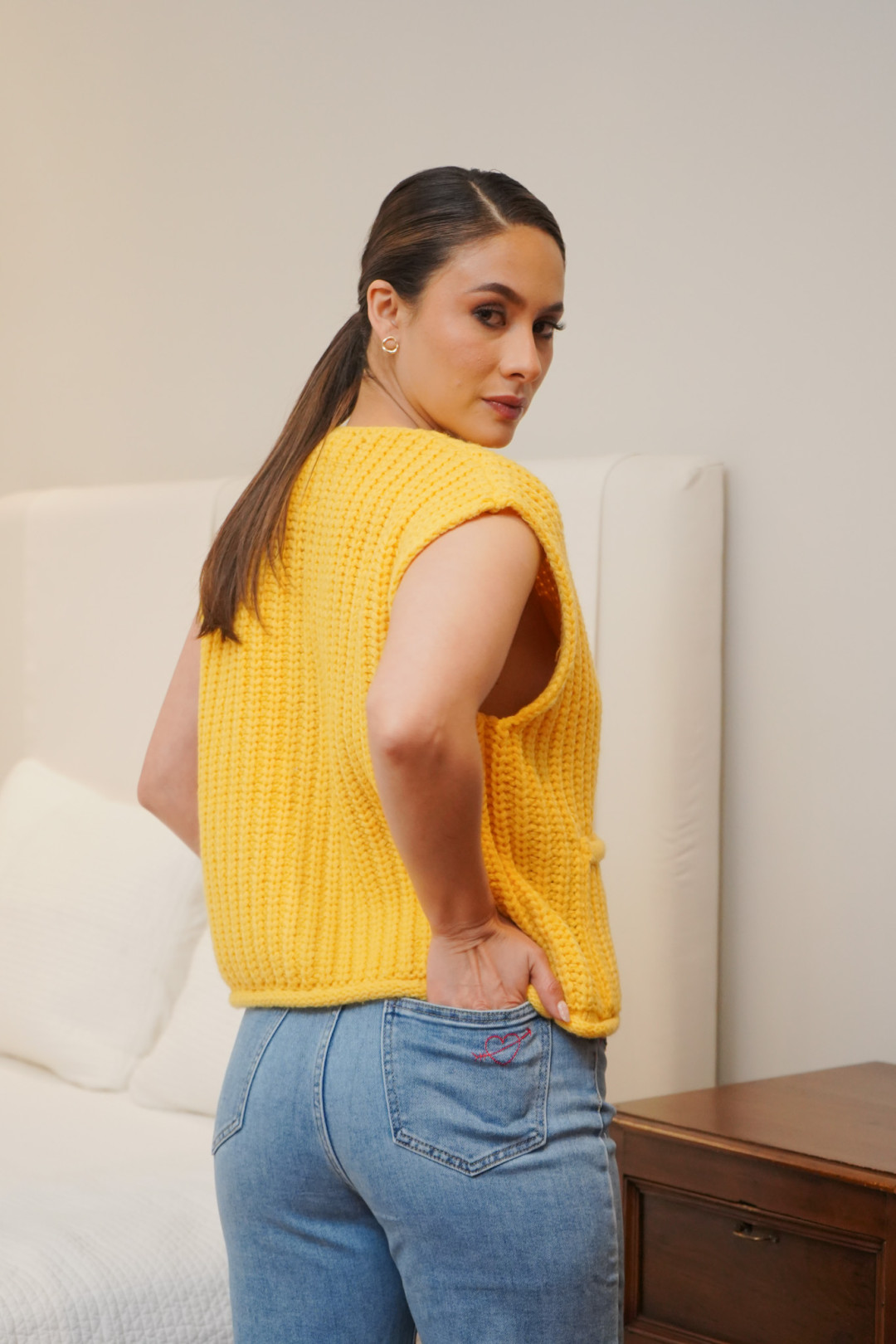 CHALECO ESTELA AMARILLO