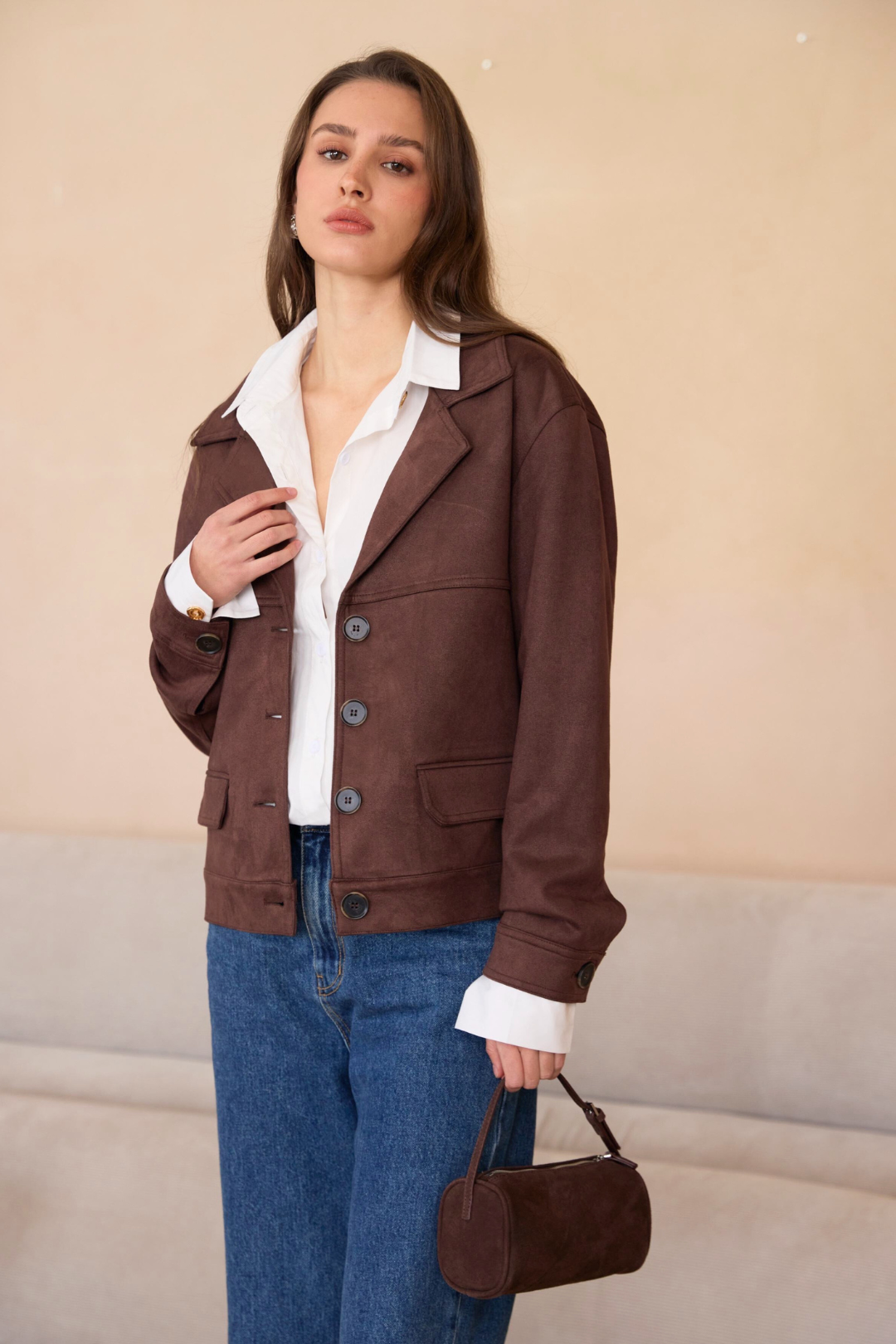 CHAQUETA LUISANA CAFE CHAQUETA LUISANA CAFE