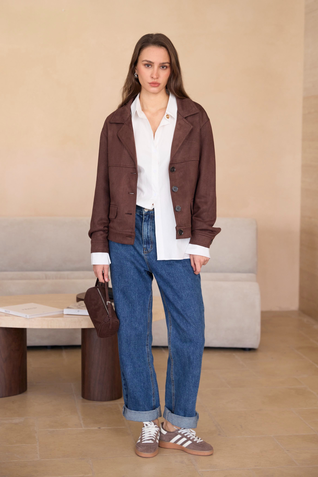 CHAQUETA LUISANA CAFE