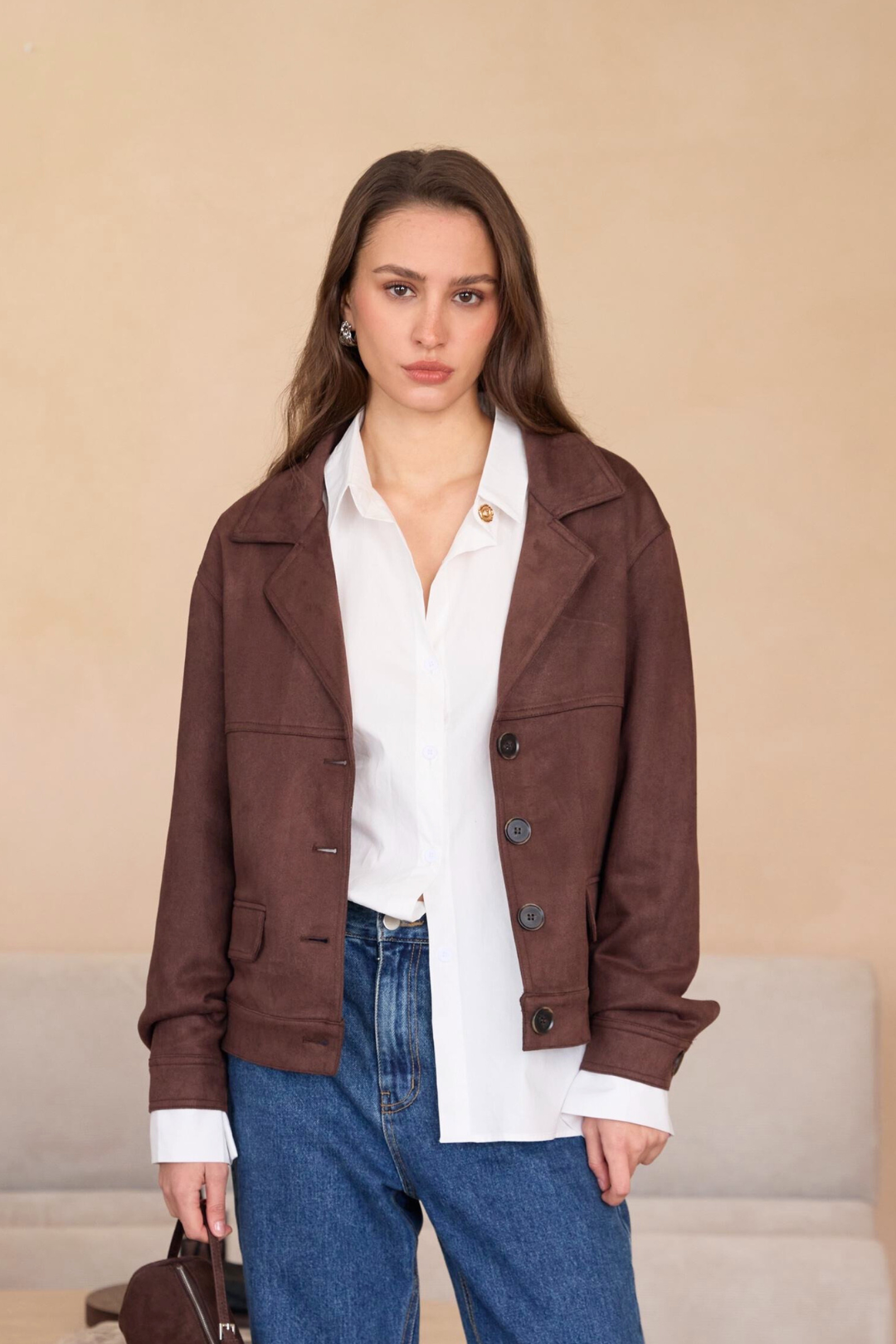 CHAQUETA LUISANA CAFE CHAQUETA LUISANA CAFE