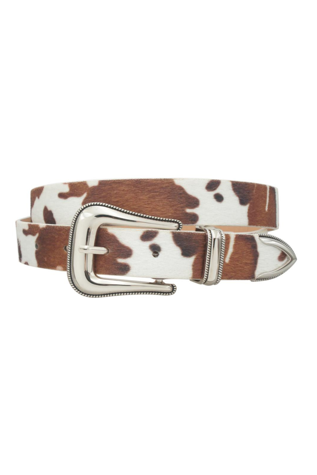 CINTURON IRENE MARRON/BLANCO CINTURON IRENE MARRON/BLANCO