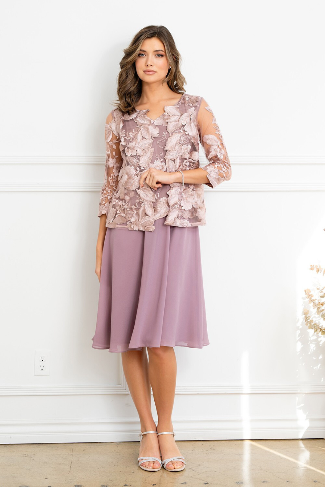 VESTIDO BEATRIZ ROSADO