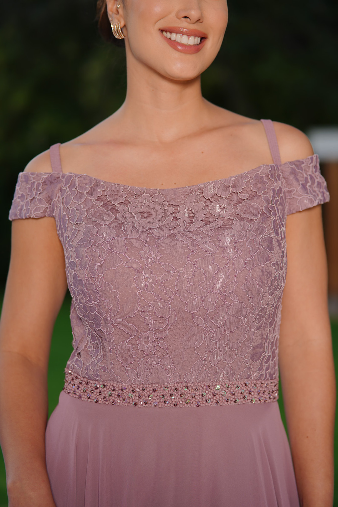 VESTIDO CARMEN ROSADO VESTIDO CARMEN ROSADO