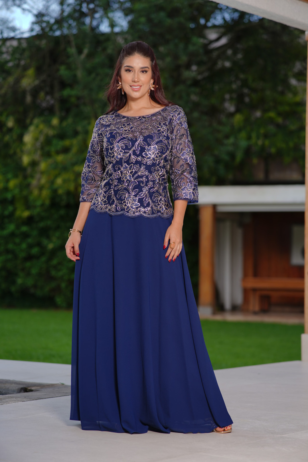 VESTIDO PILAR AZUL VESTIDO PILAR AZUL