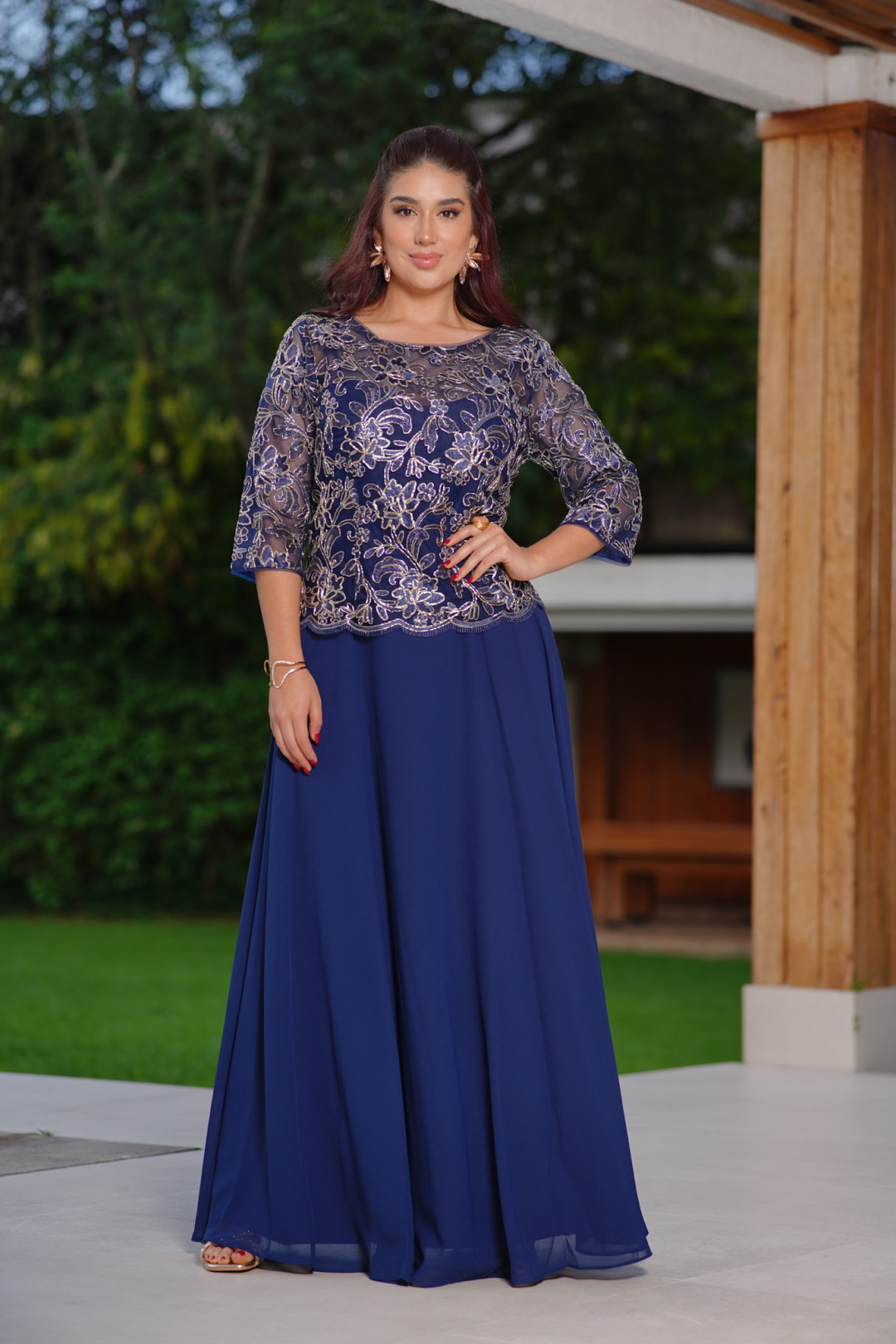 VESTIDO PILAR AZUL VESTIDO PILAR AZUL