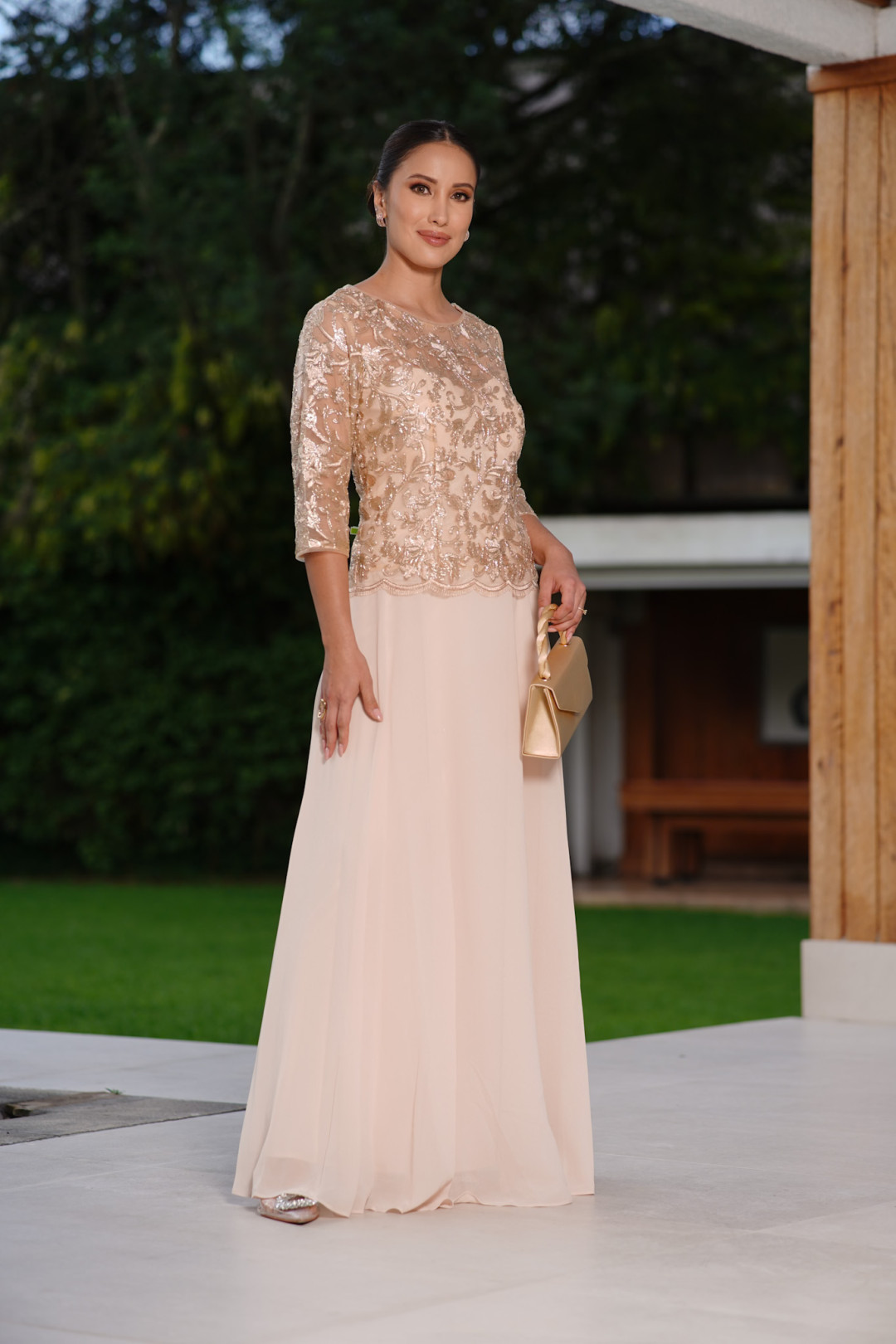 VESTIDO PILAR DORADO VESTIDO PILAR DORADO