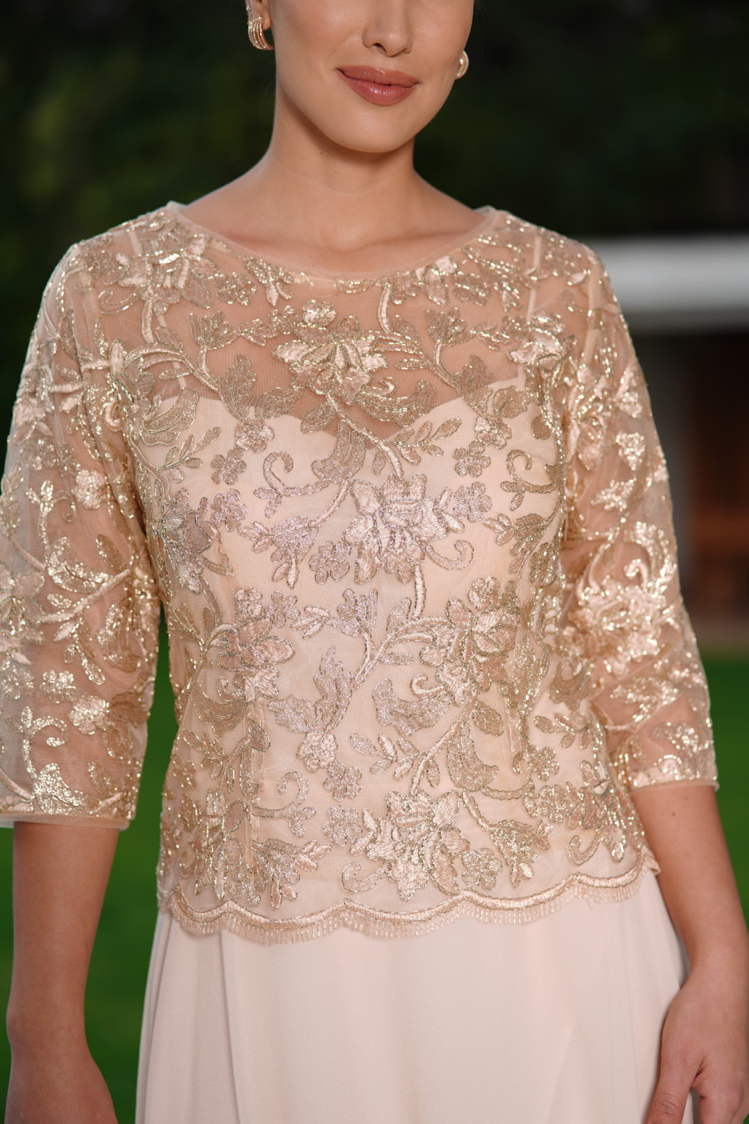 VESTIDO PILAR DORADO VESTIDO PILAR DORADO