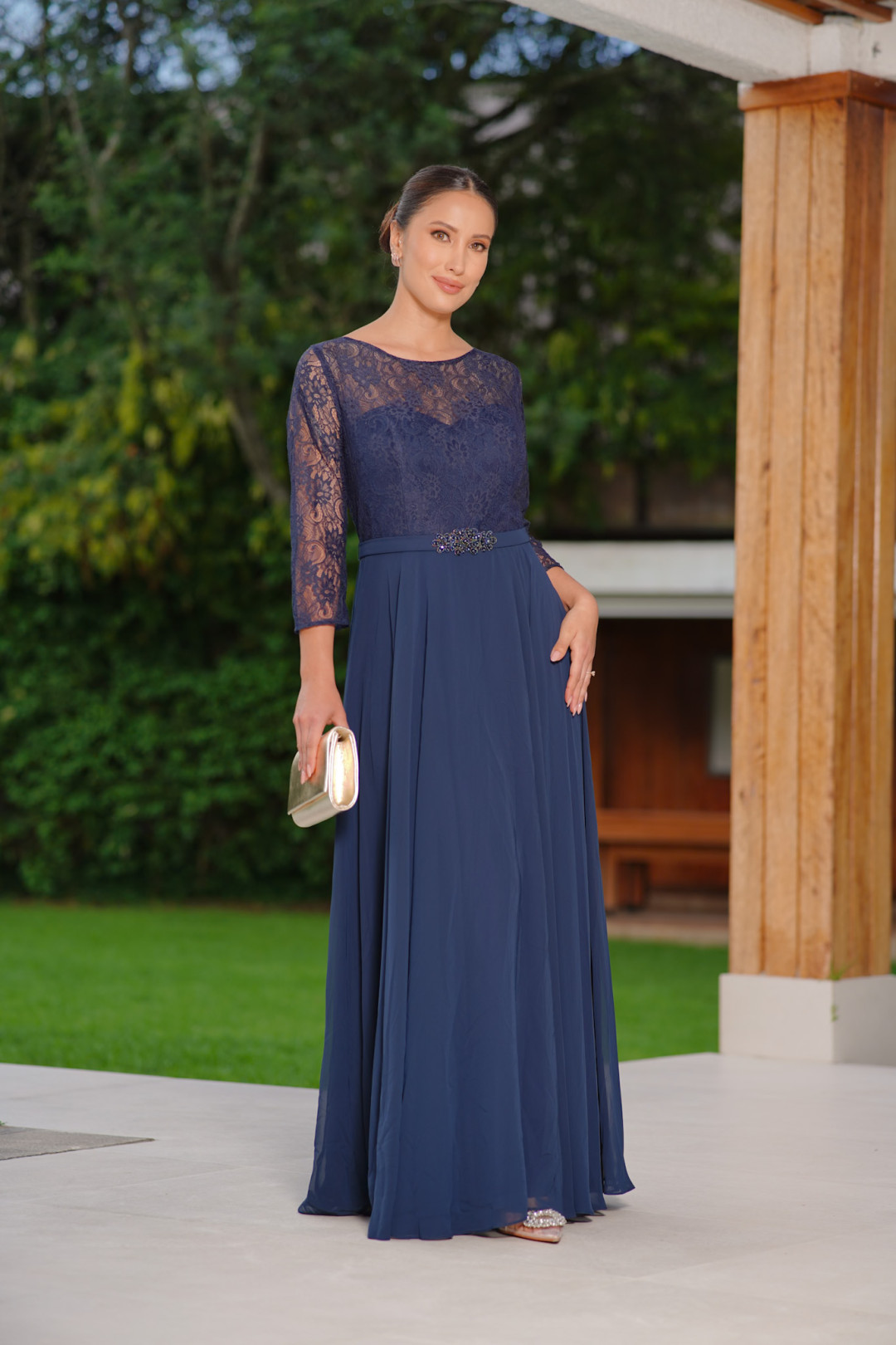 VESTIDO MARIA ELENA AZUL VESTIDO MARIA ELENA AZUL