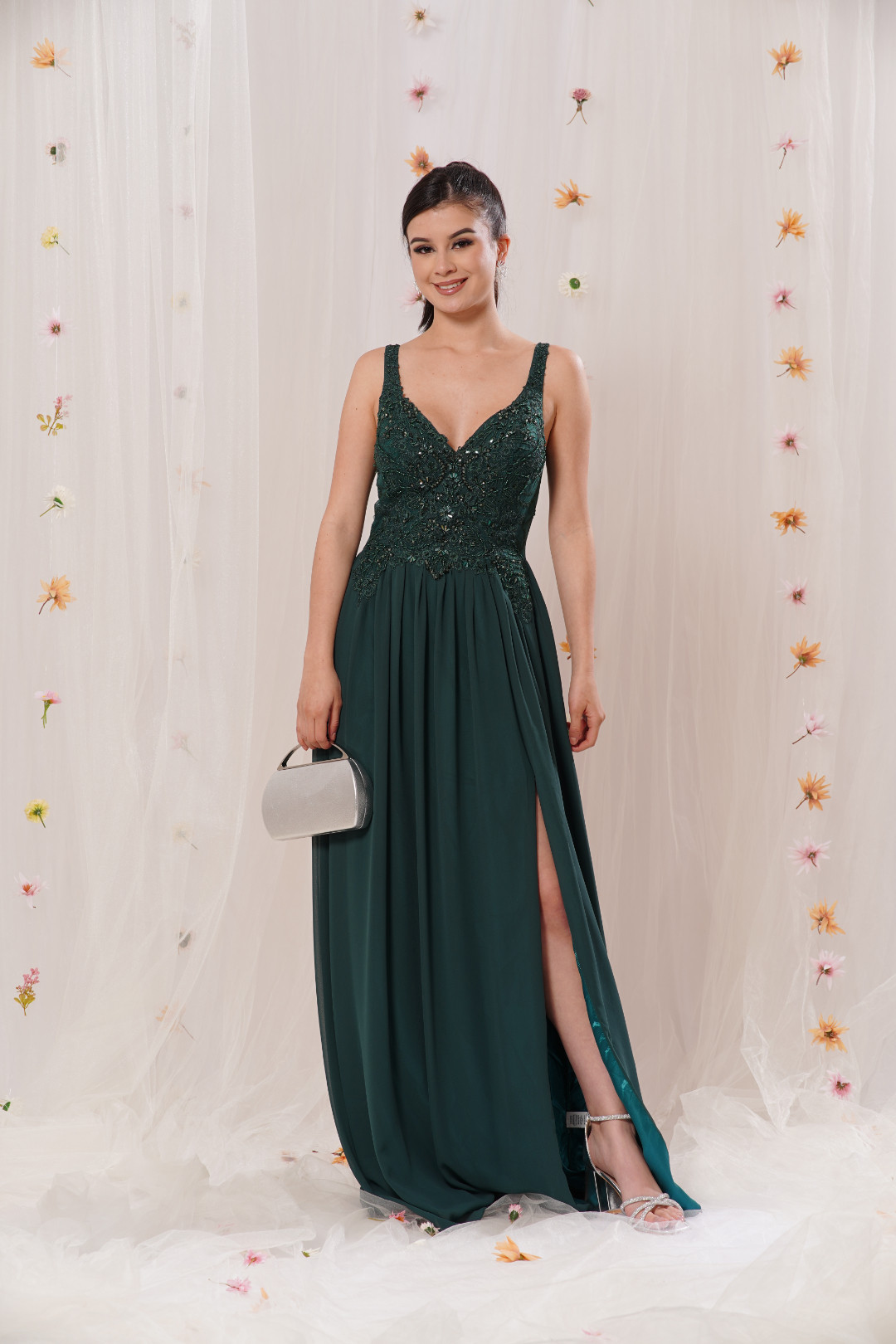 VESTIDO CAROLINA VERDE VESTIDO CAROLINA VERDE