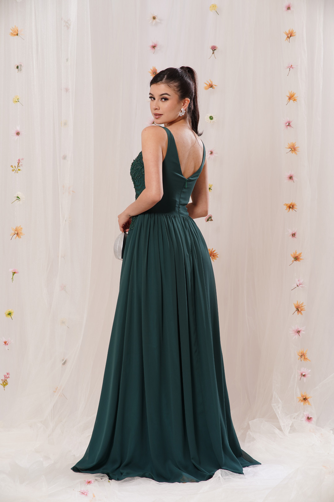 VESTIDO CAROLINA VERDE VESTIDO CAROLINA VERDE