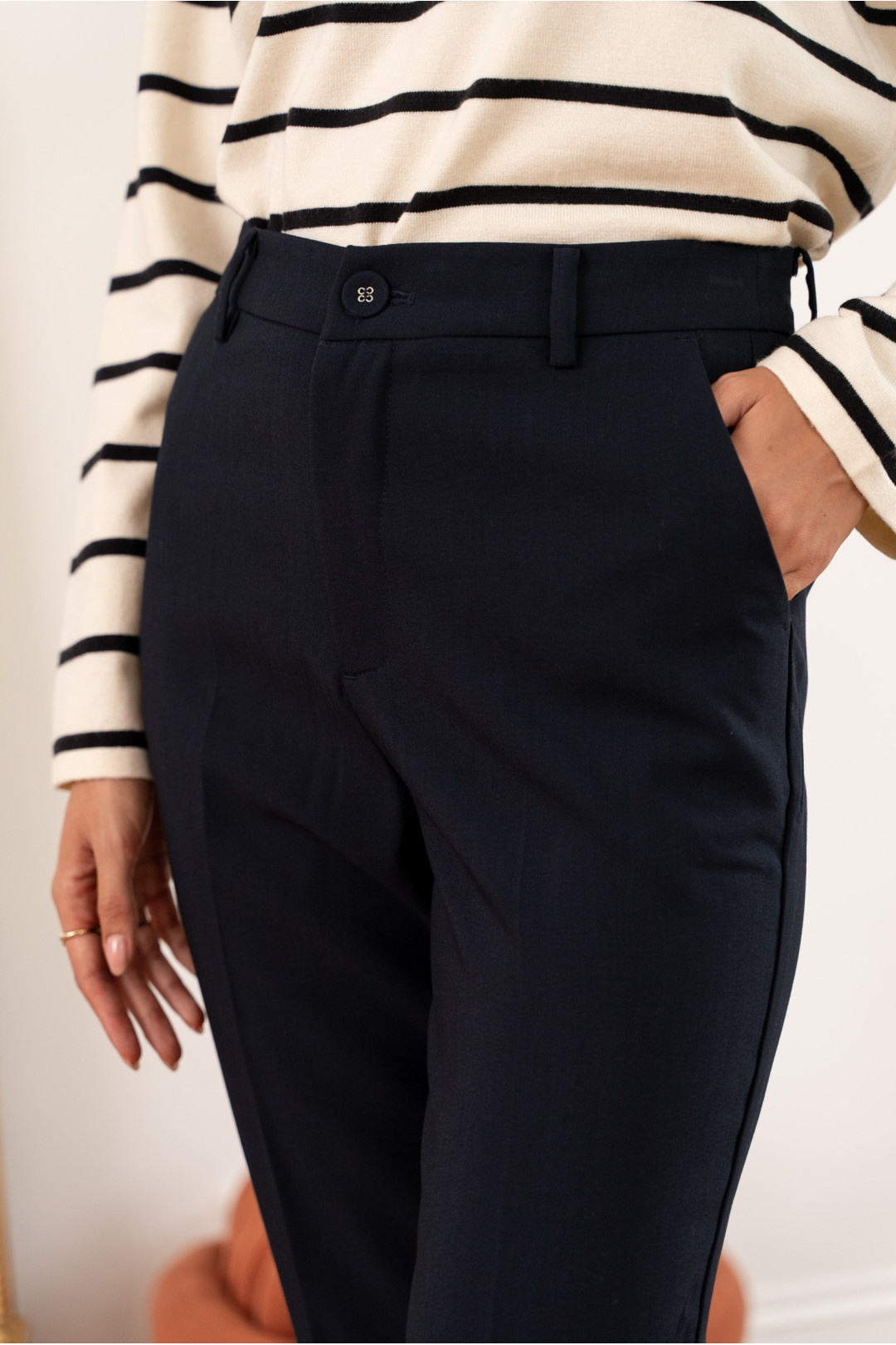 PANTALON ANA MARIA AZUL