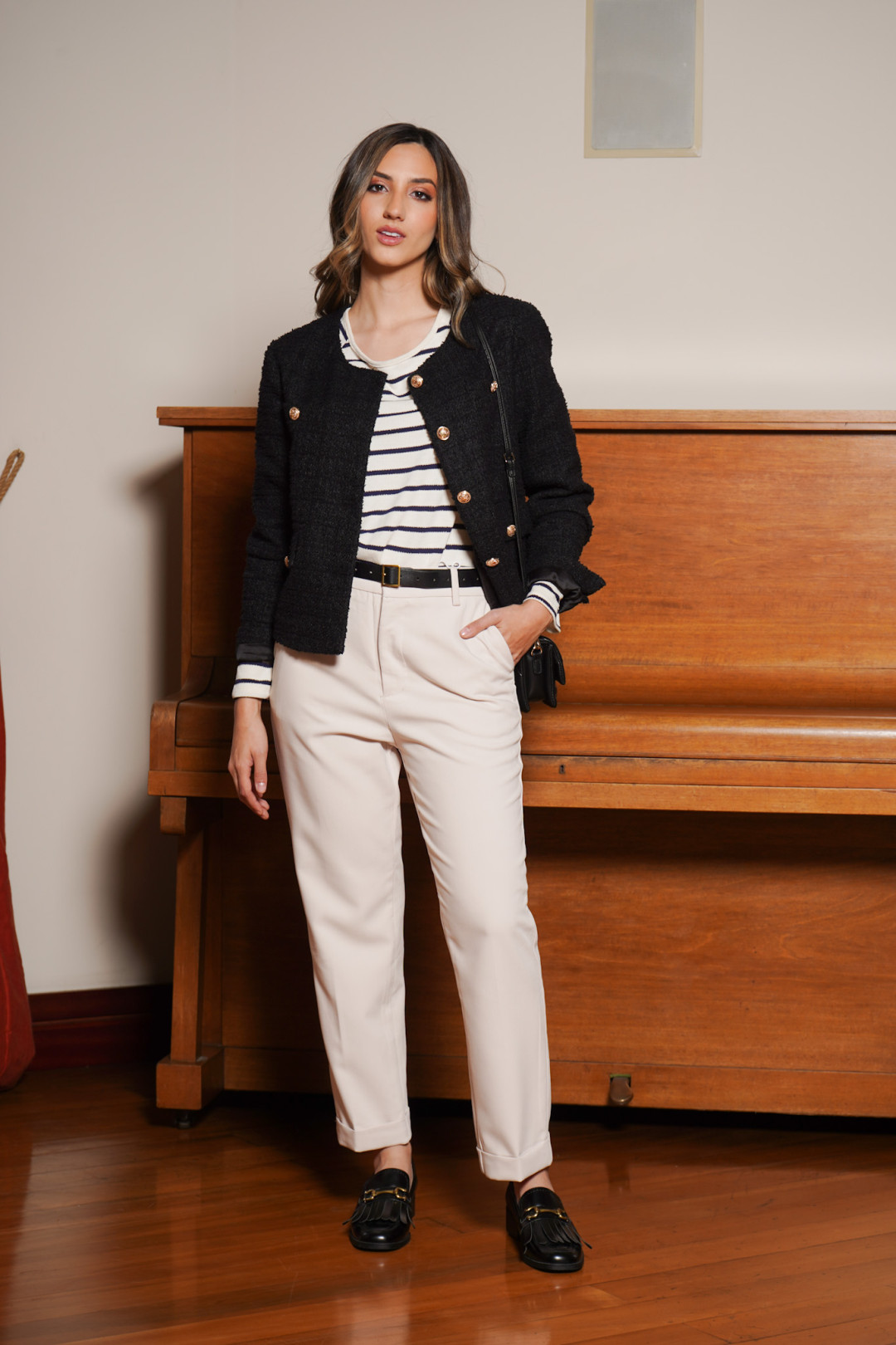 PANTALON ANA MARIA BEIGE