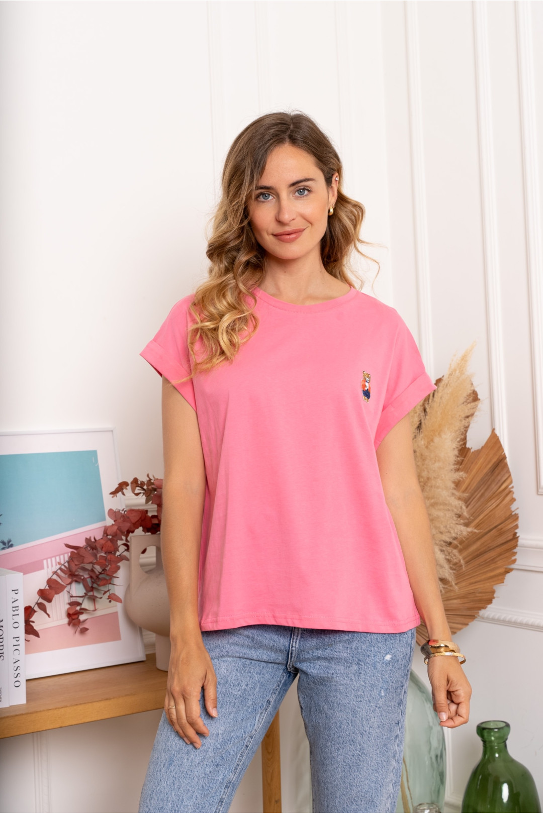CAMISETA OLIVIA ROSA