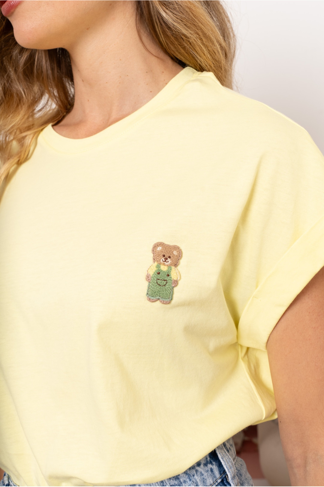 CAMISETA OLIVIA AMARILLA CAMISETA OLIVIA AMARILLA