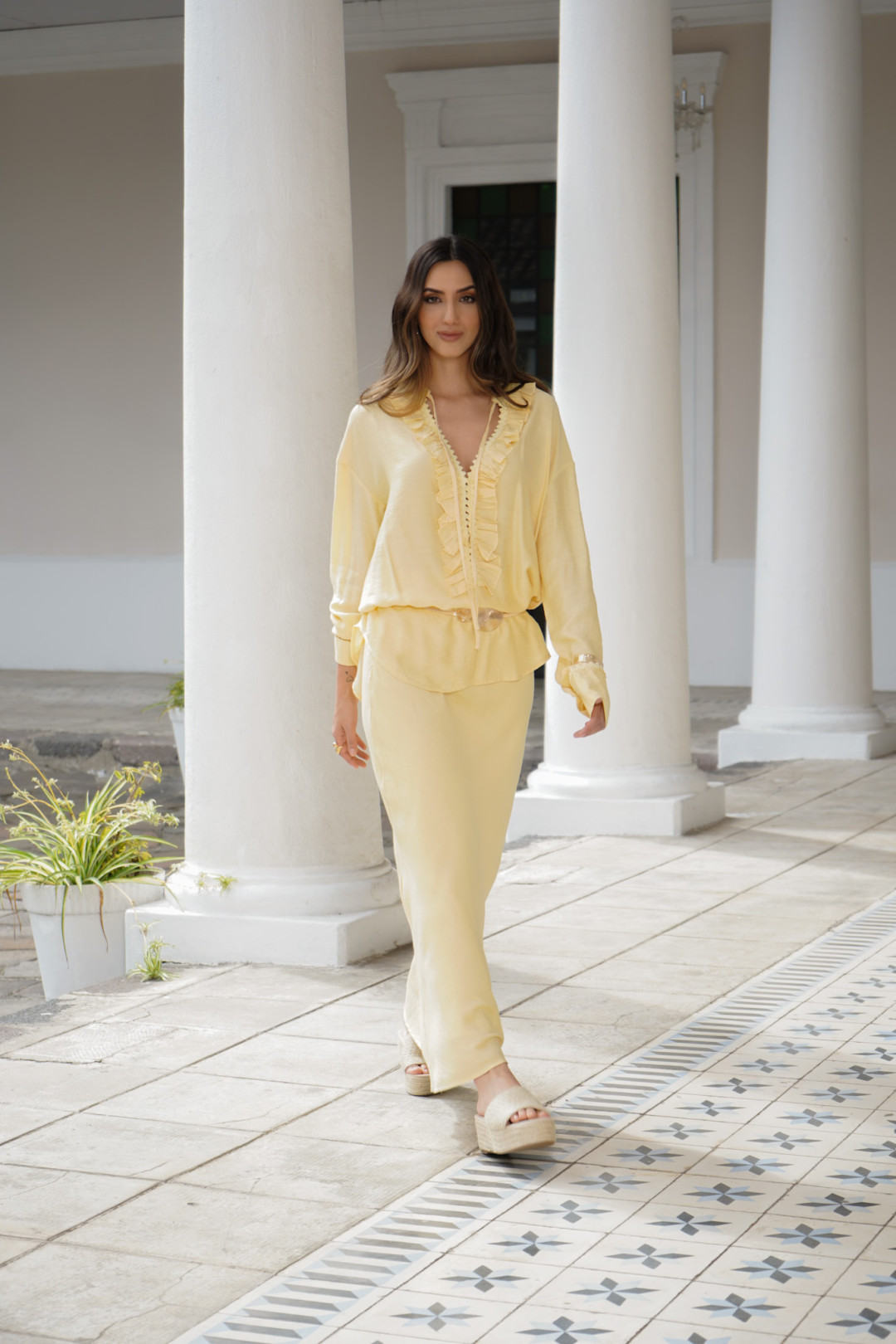 CONJUNTO PAMELA AMARILLO CONJUNTO PAMELA AMARILLO