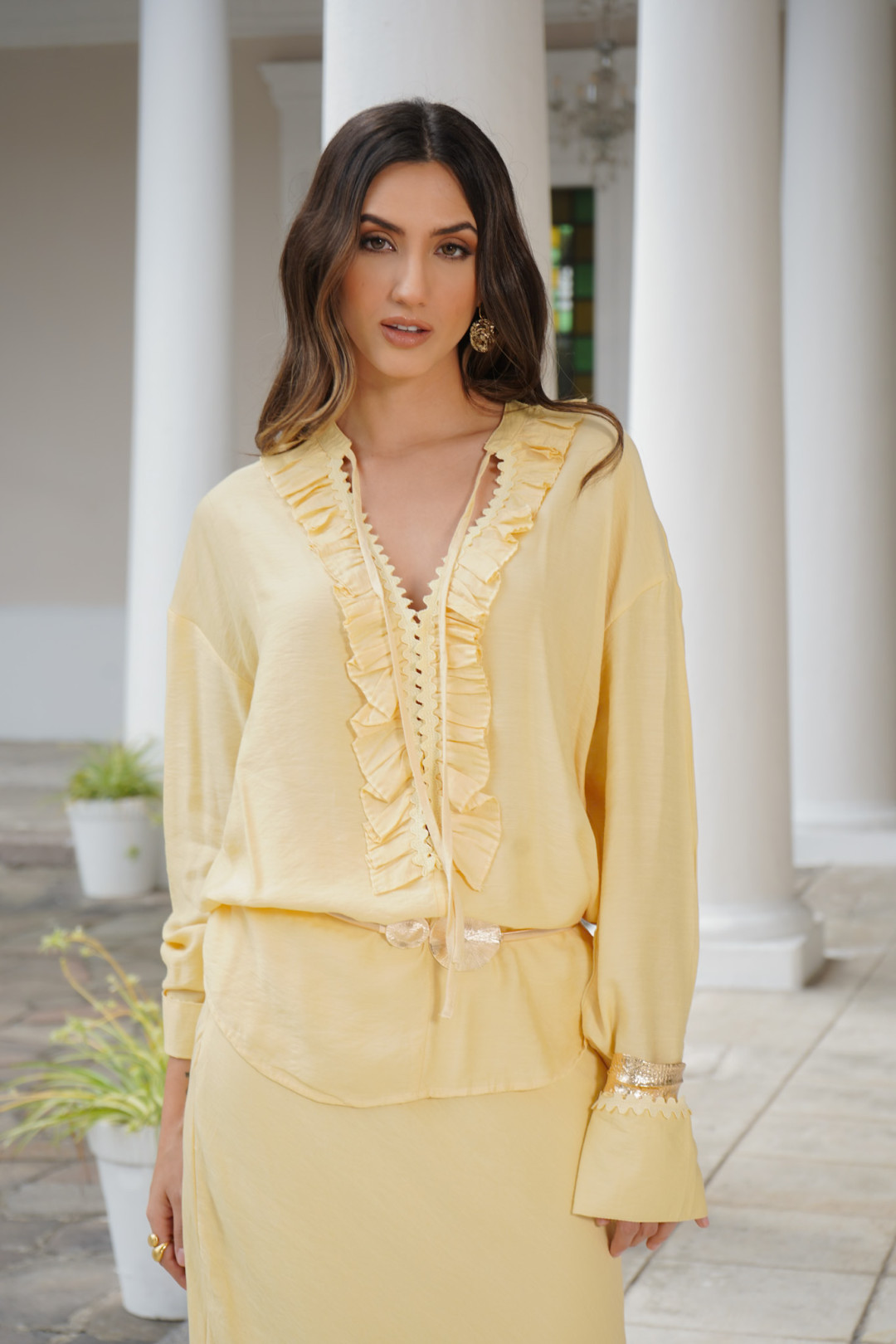 CONJUNTO PAMELA AMARILLO CONJUNTO PAMELA AMARILLO
