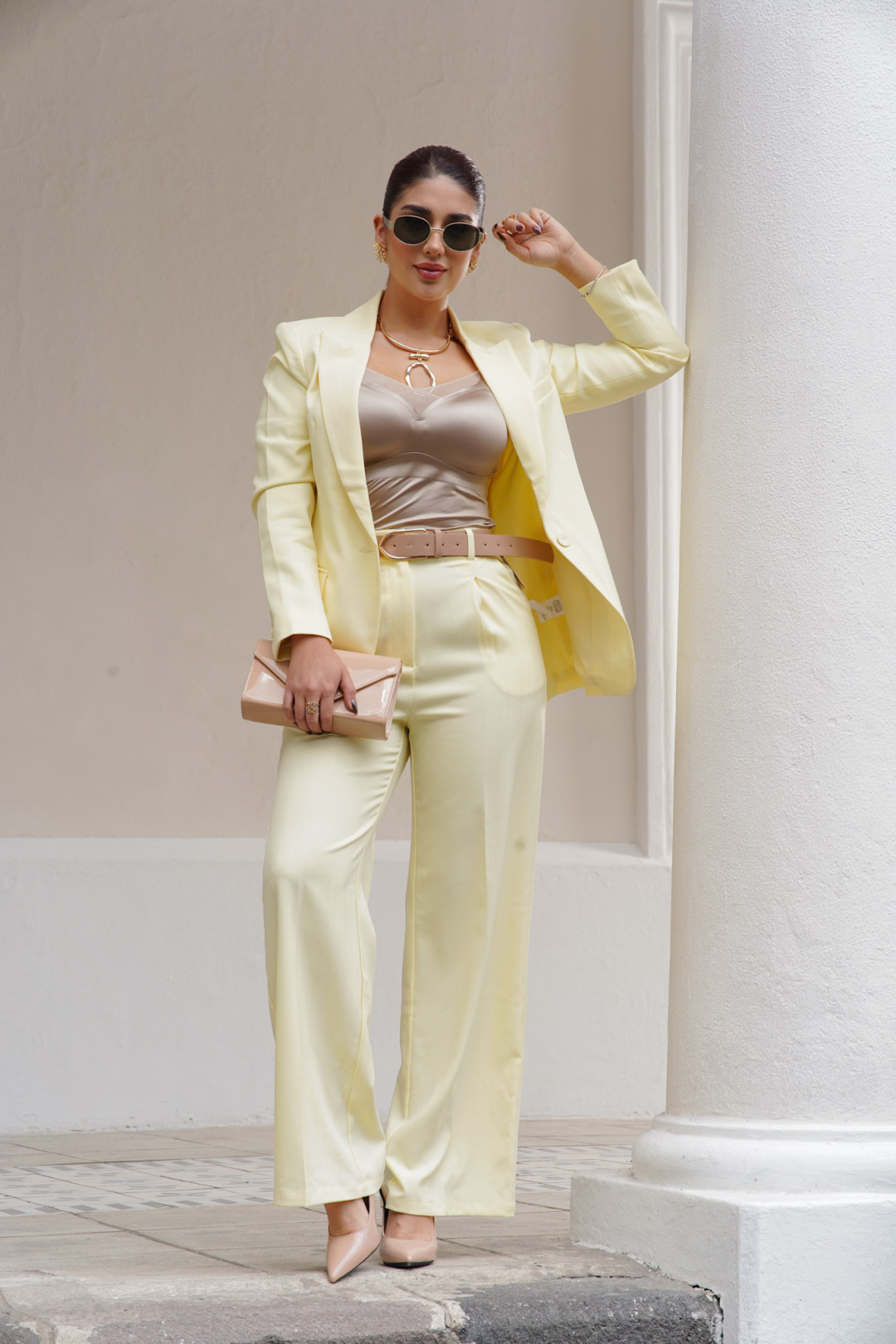 CHAQUETA LEONELA AMARILLA