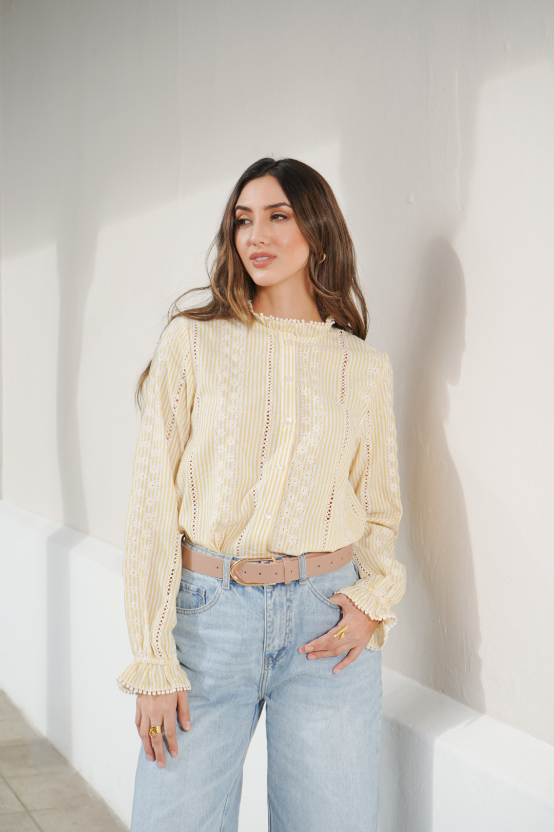 BLUSA BELEN AMARILLA BLUSA BELEN AMARILLA