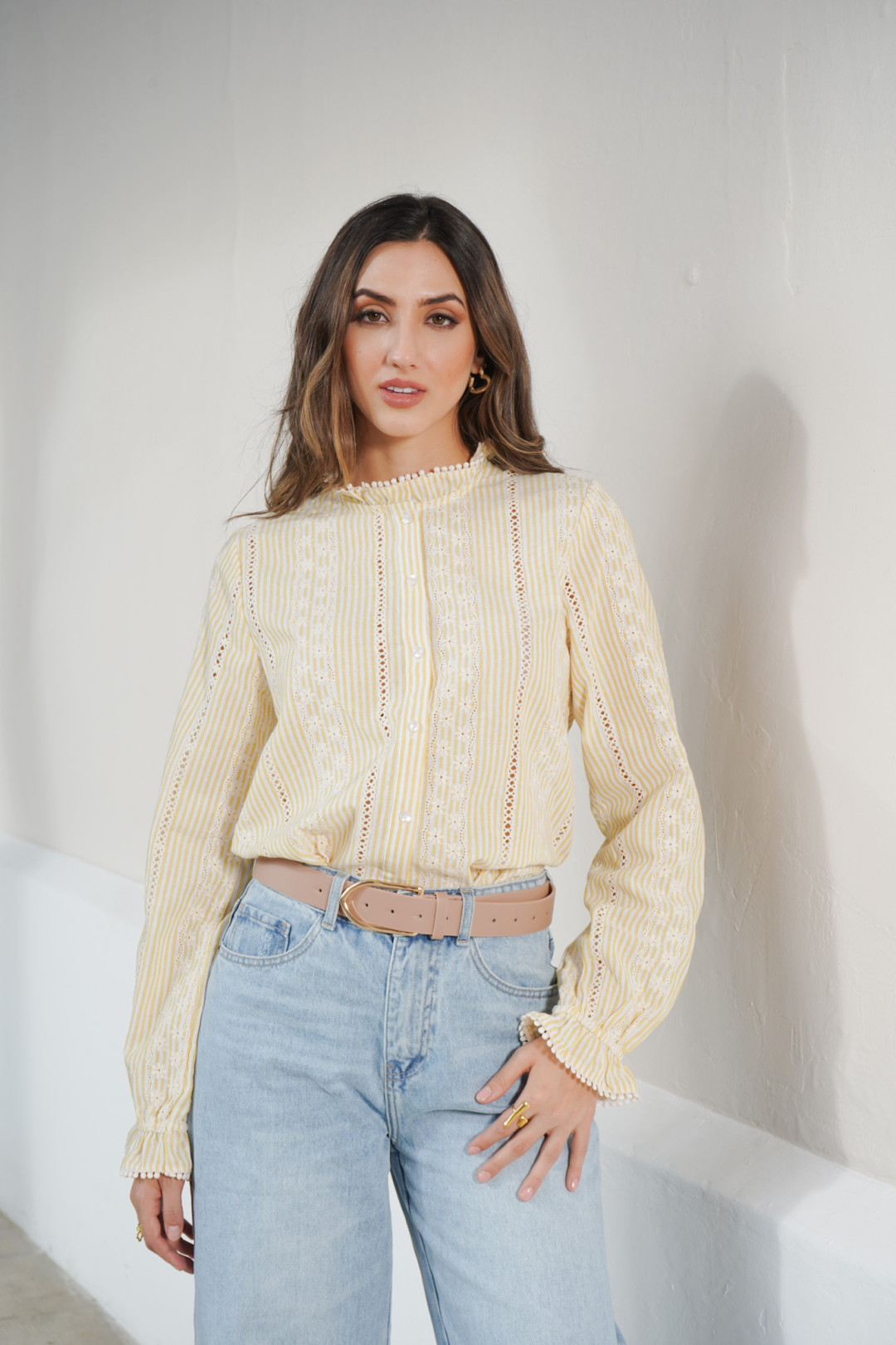 BLUSA BELEN AMARILLA BLUSA BELEN AMARILLA