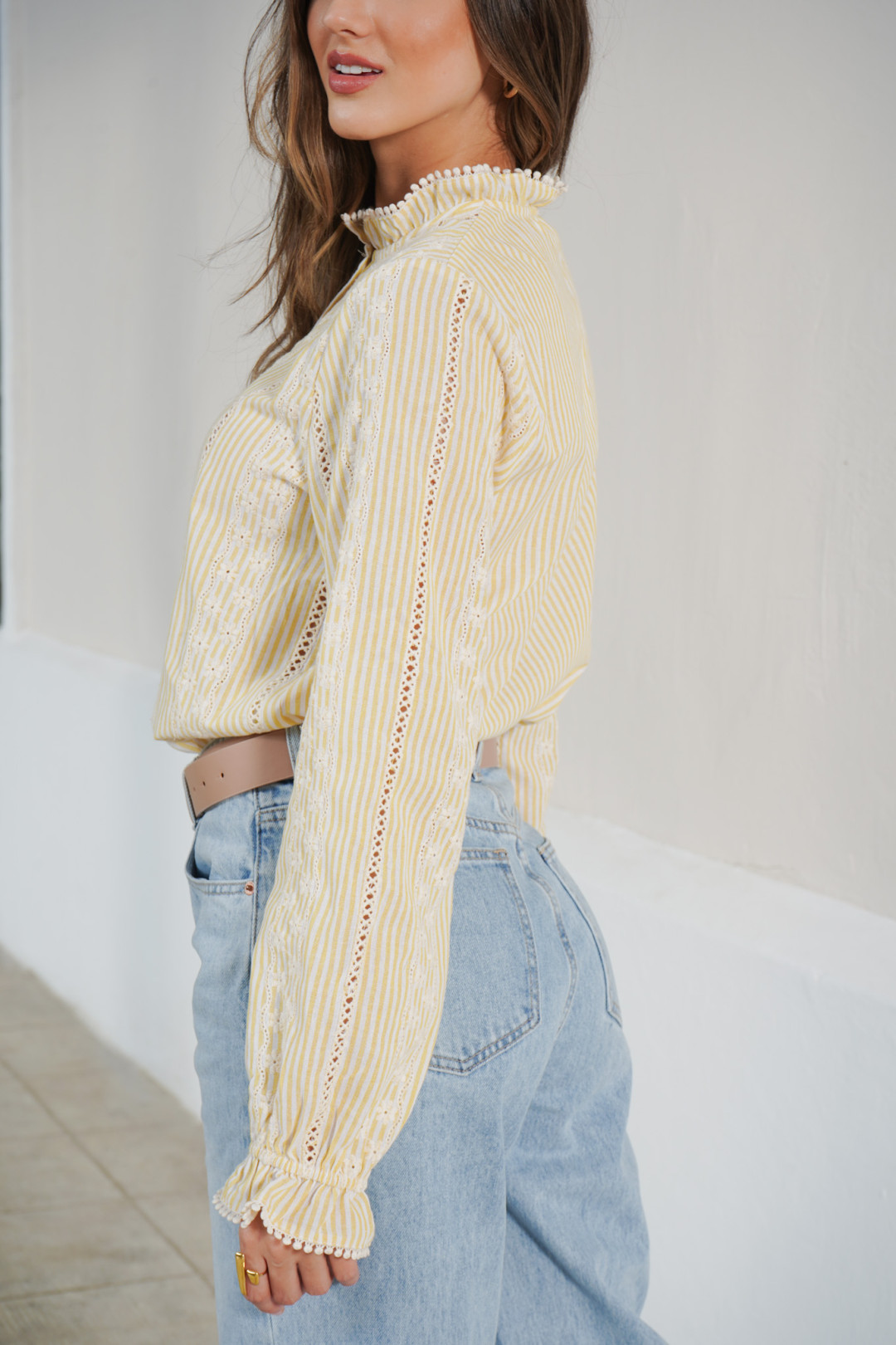 BLUSA BELEN AMARILLA BLUSA BELEN AMARILLA