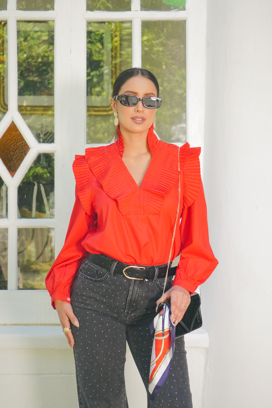 BLUSA LISETTE ROJA BLUSA LISETTE ROJA