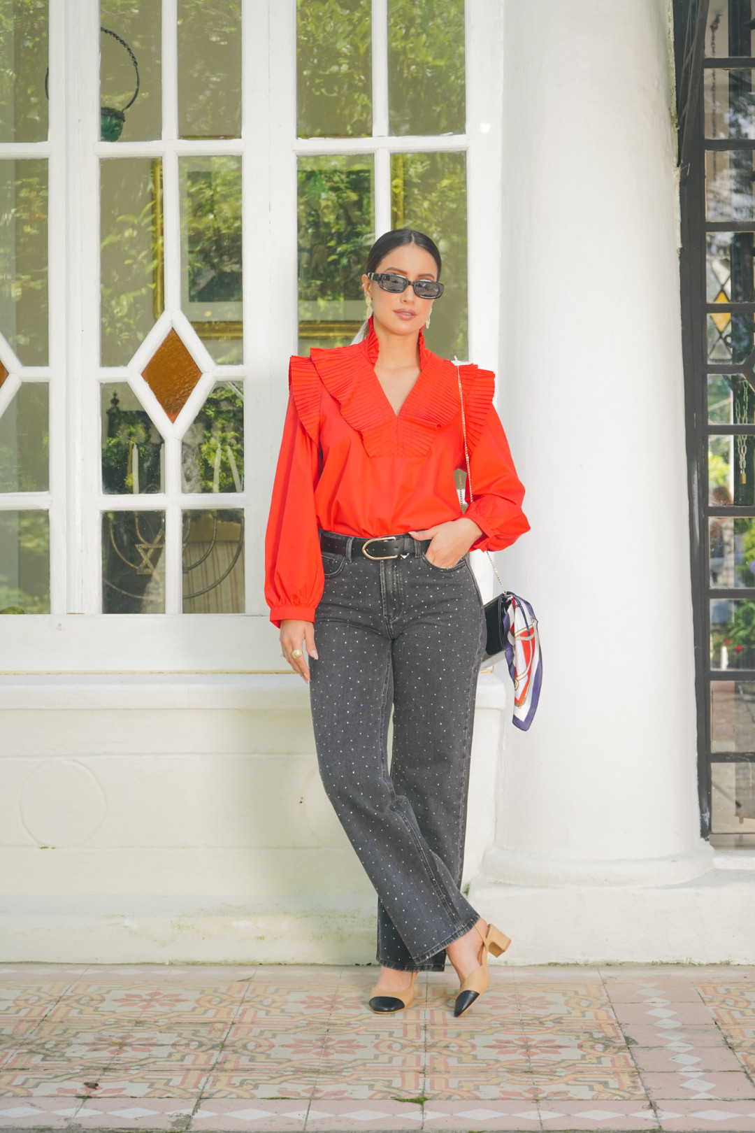 BLUSA LISETTE ROJA BLUSA LISETTE ROJA