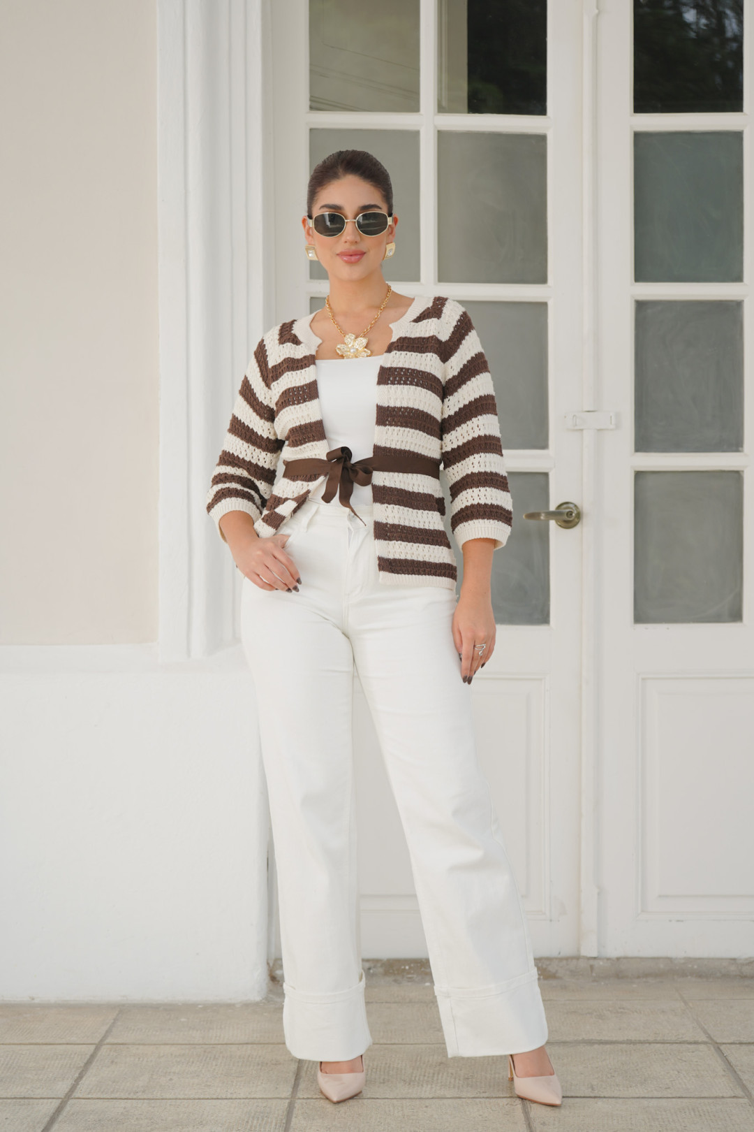 CARDIGAN RAFAELA RAYAS CAFE