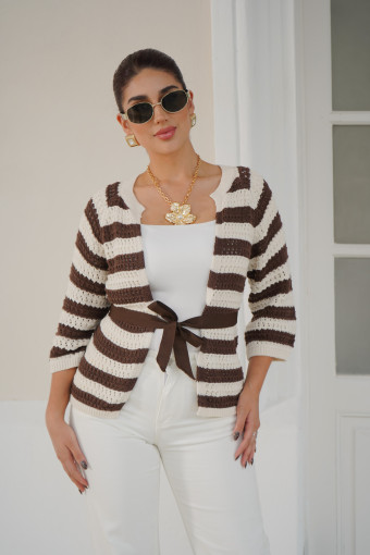 CARDIGAN RAFAELA RAYAS CAFE CARDIGAN RAFAELA RAYAS CAFE