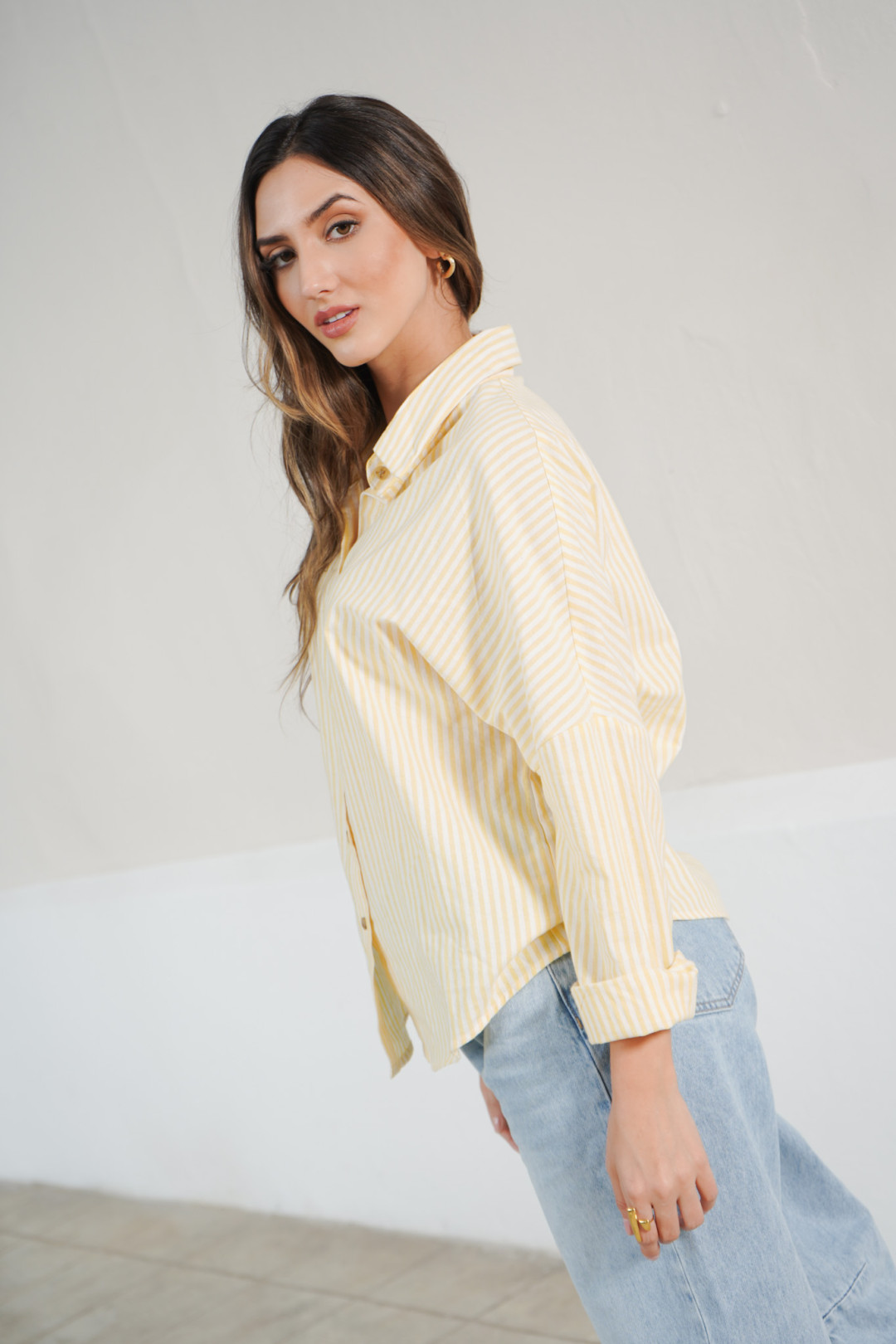 CAMISA CAMILA AMARILLA CAMISA CAMILA AMARILLA