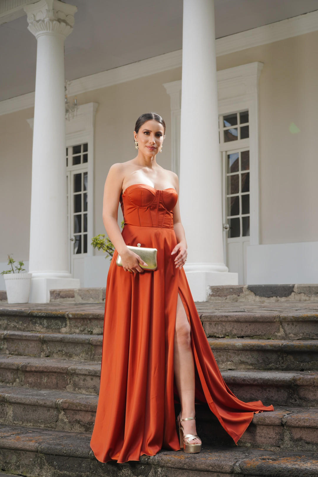 VESTIDO ELIZABETH TERRACOTA VESTIDO ELIZABETH TERRACOTA