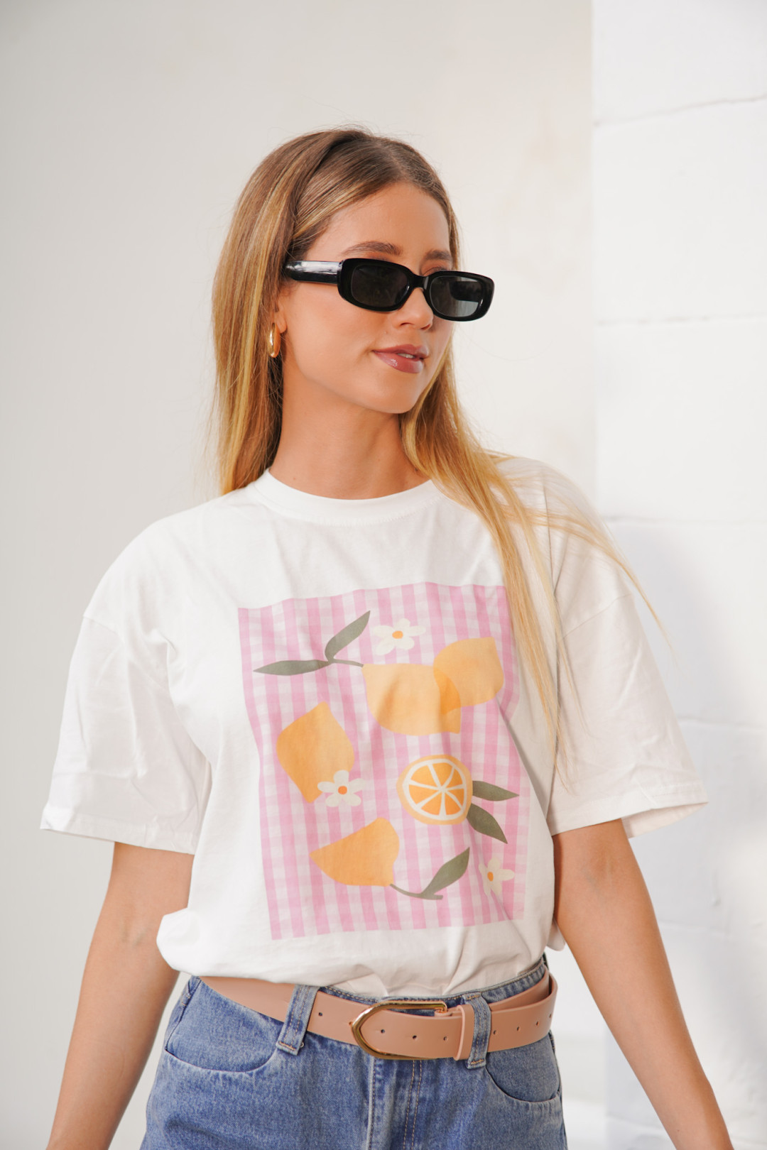 CAMISETA ESTAMPADA LIMONES CAMISETA ESTAMPADA LIMONES