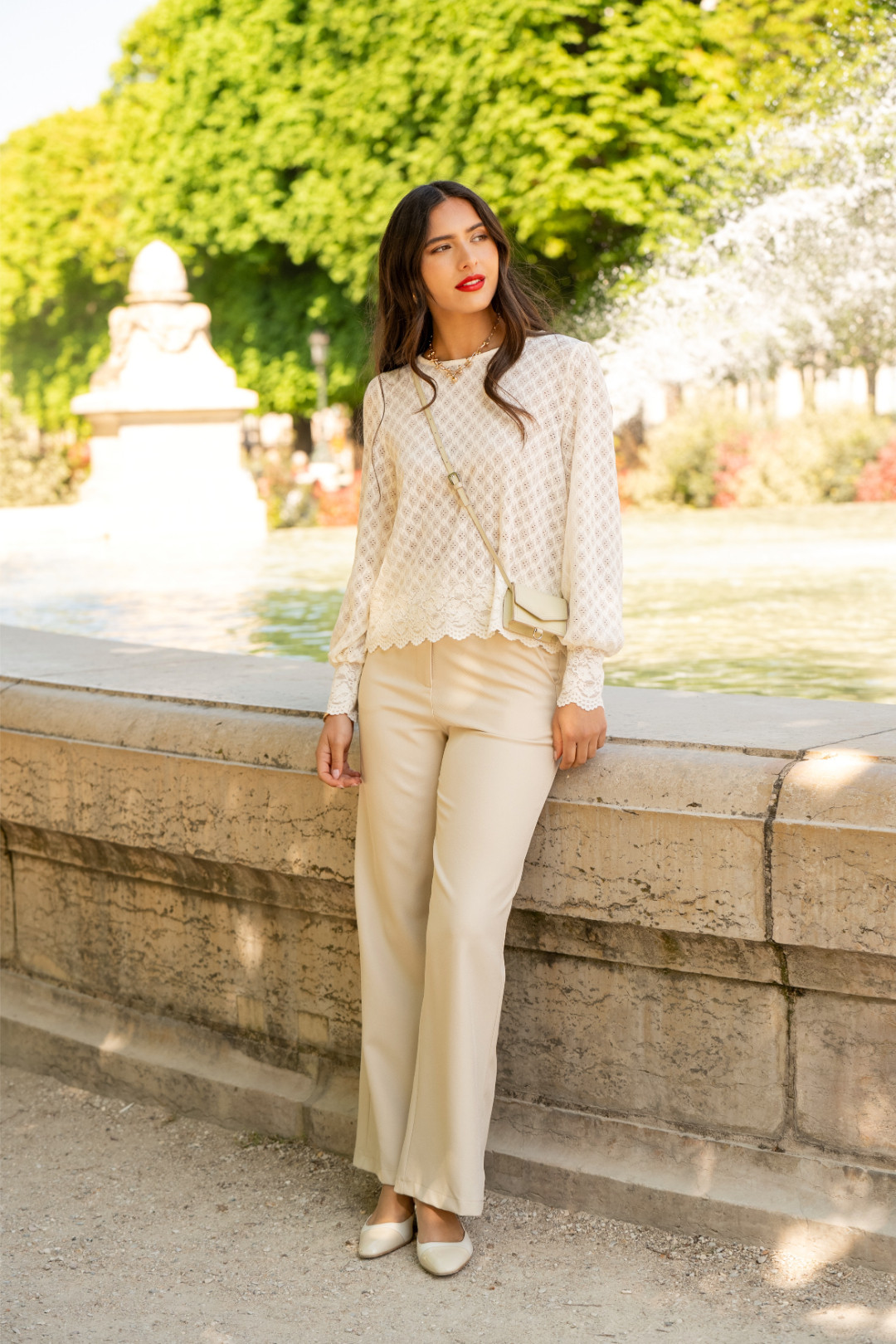 PANTALON FLORENCIA BEIGE