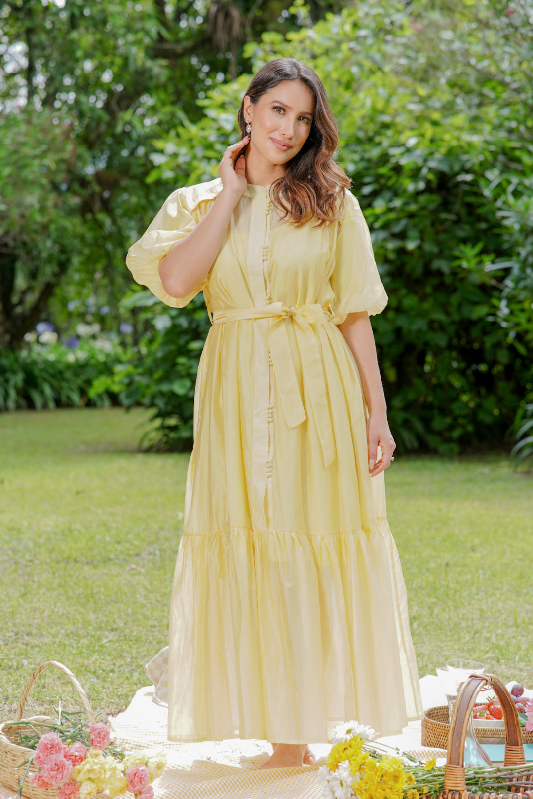 VESTIDO CLARA AMARILLO VESTIDO CLARA AMARILLO