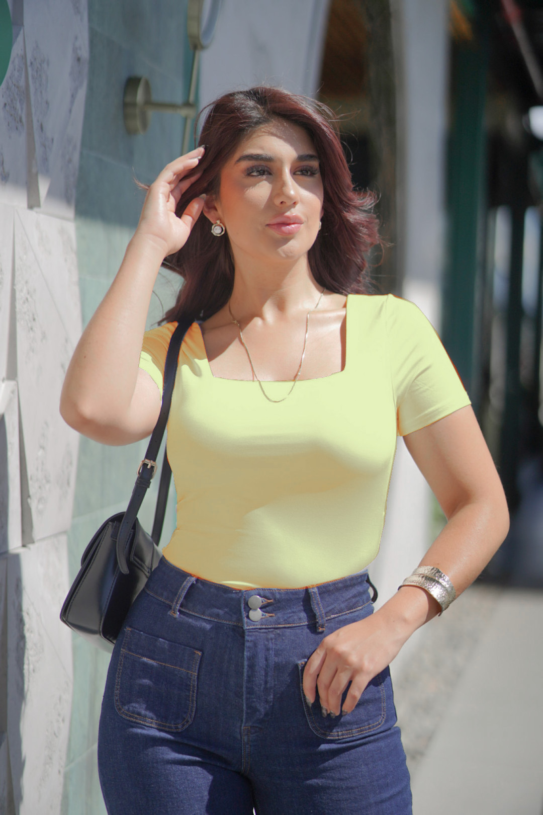 TOP VANESSA AMARILLO TOP VANESSA AMARILLO