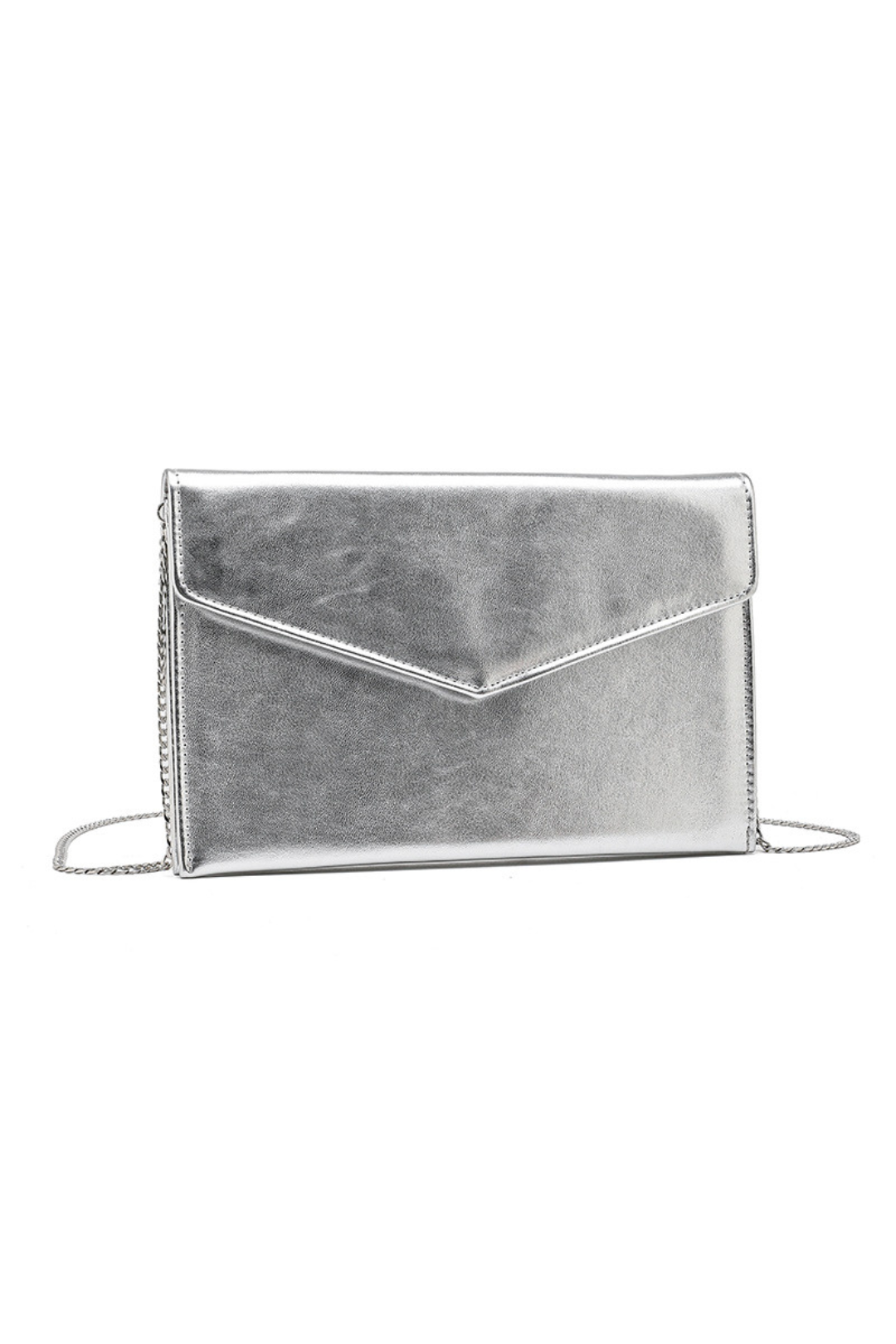 CARTERA LUCIANA PLATEADA CARTERA LUCIANA PLATEADA