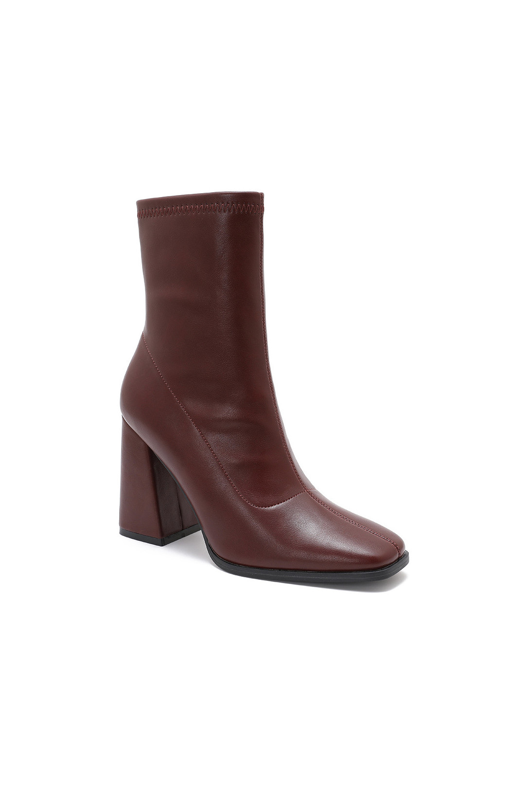BOTINES GEORGINA ROJO-VINO BOTINES GEORGINA ROJO-VINO