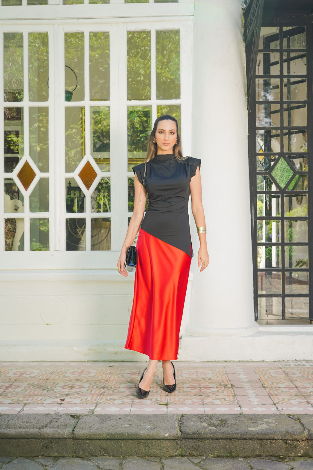 BLUSA MARIANA NEGRA BLUSA MARIANA NEGRA