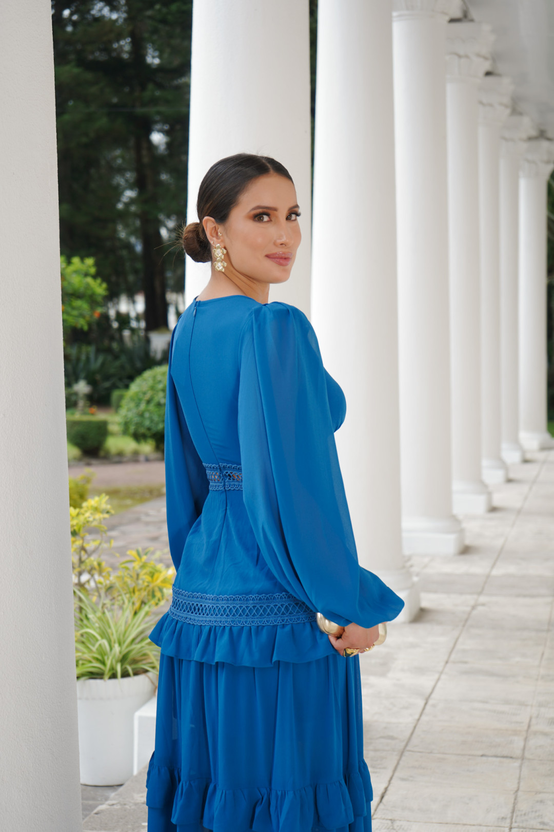 VESTIDO DARLENE AZUL VESTIDO DARLENE AZUL